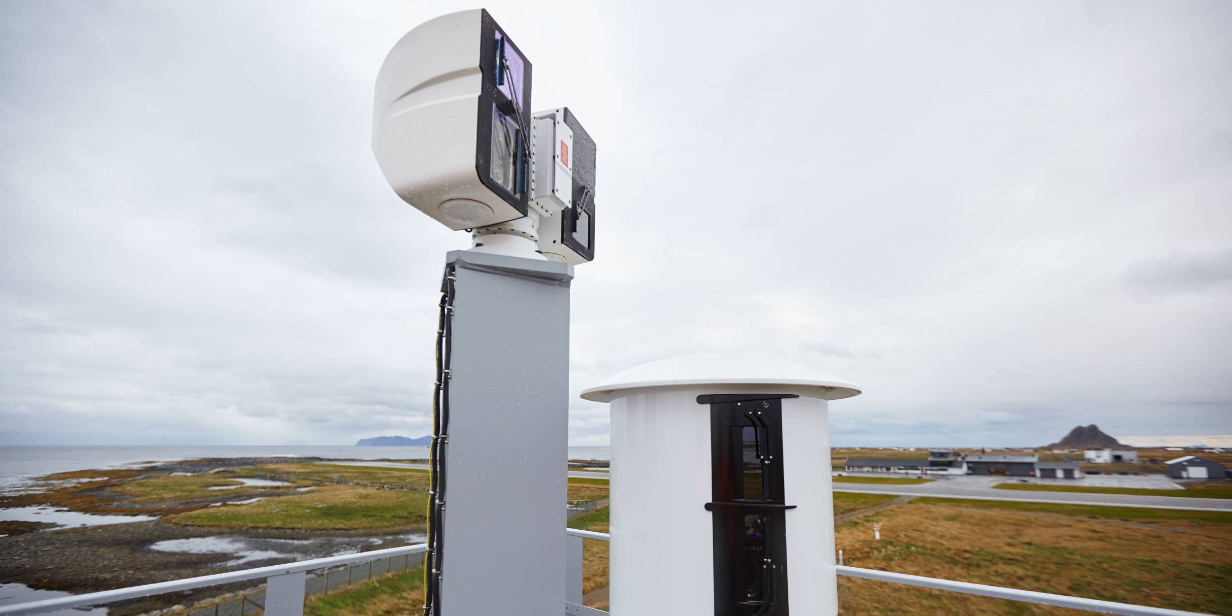 Kongsberg camera at Rost Airport in Norway