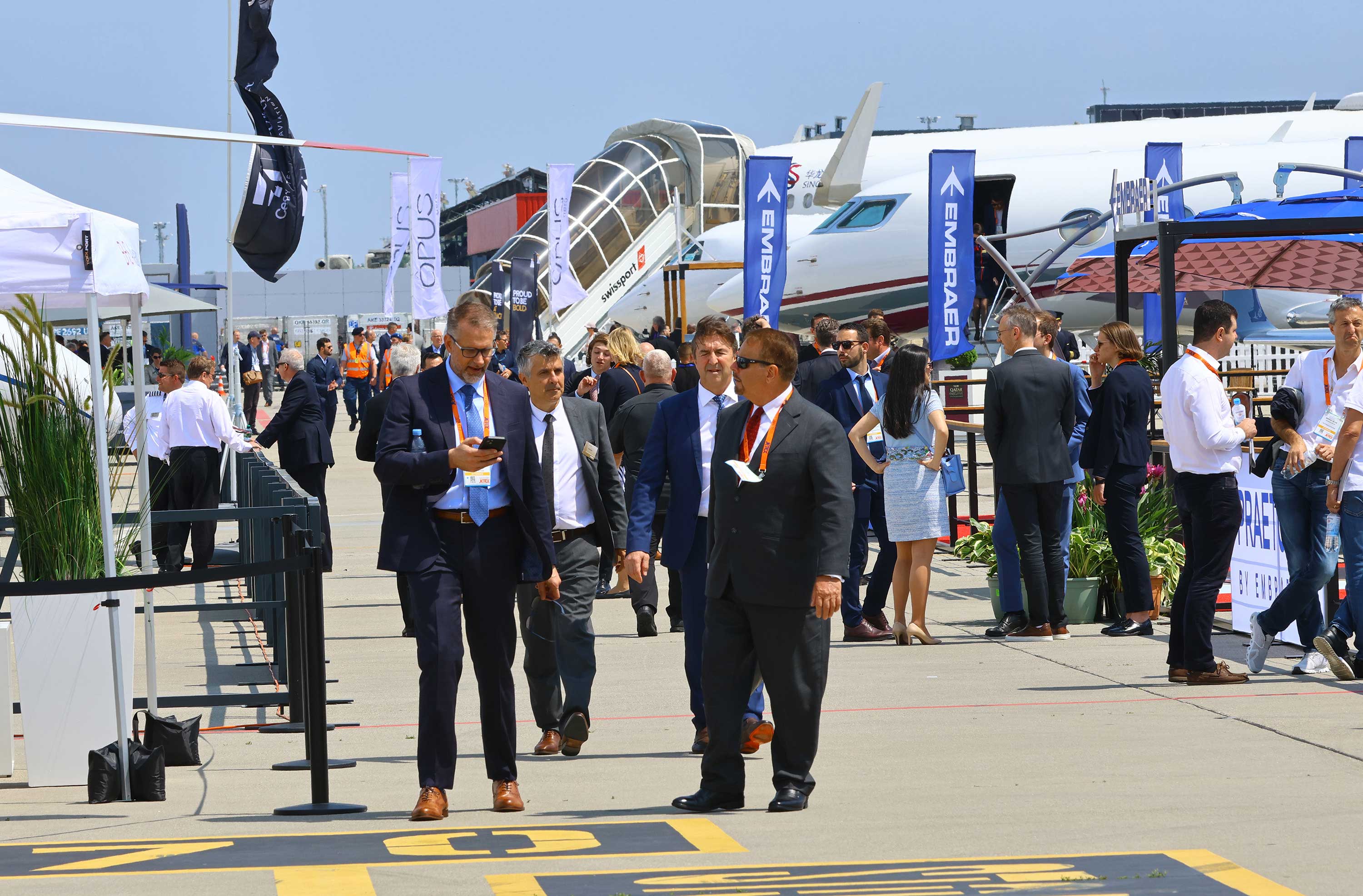 EBACE Convention News 2023 crowds