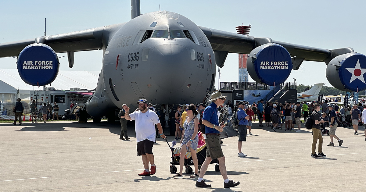 C-17 at EAA AirVenture 2024