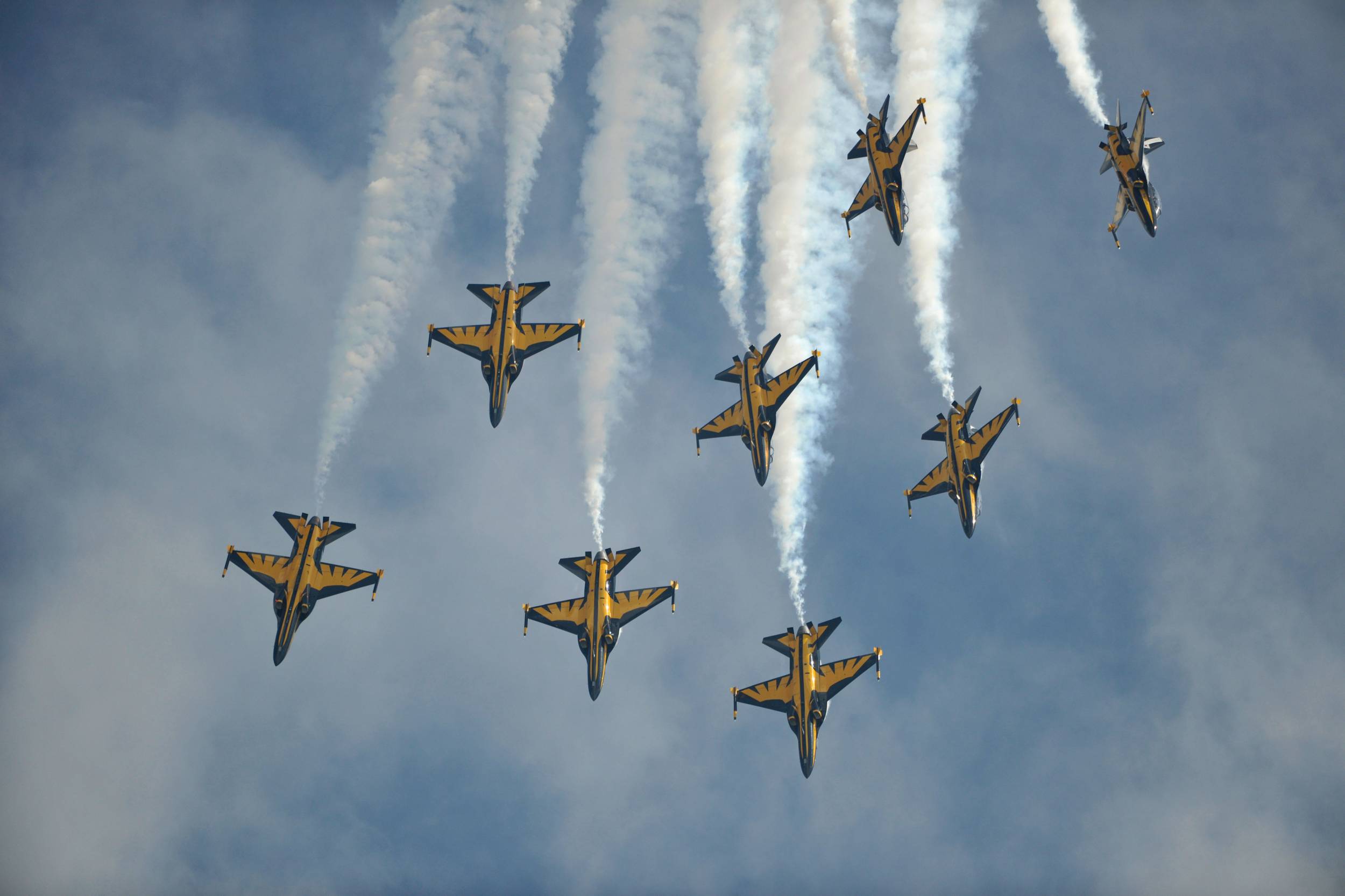 Republic of Korea Air Force (ROKAF) Black Eagles aerobatic team