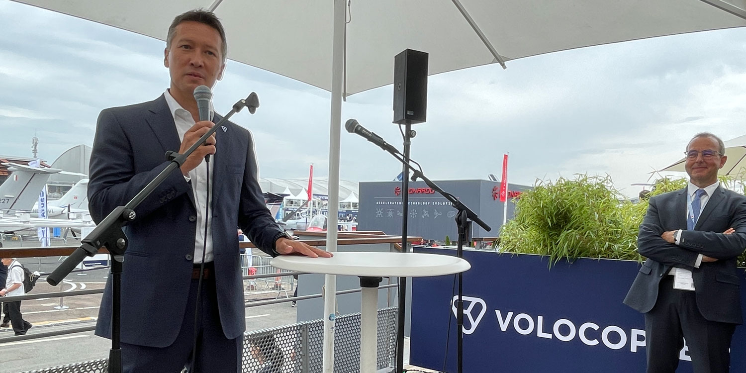 Volocopter CEO Dirk Hoke