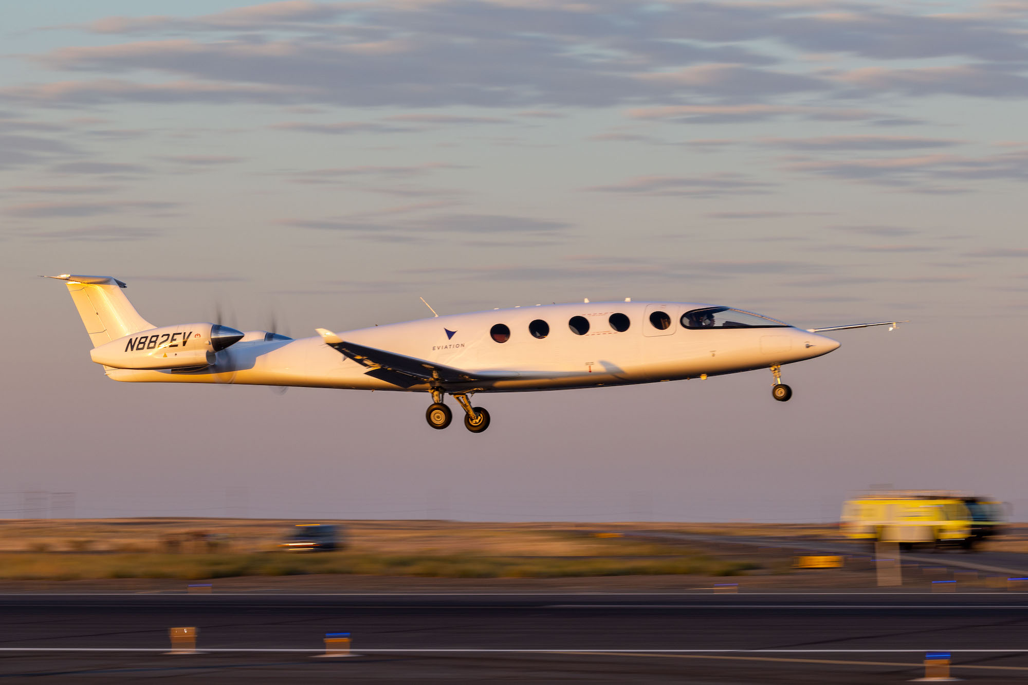Eviation achieved a first flight with its Alice electric aircraft in September 2022.