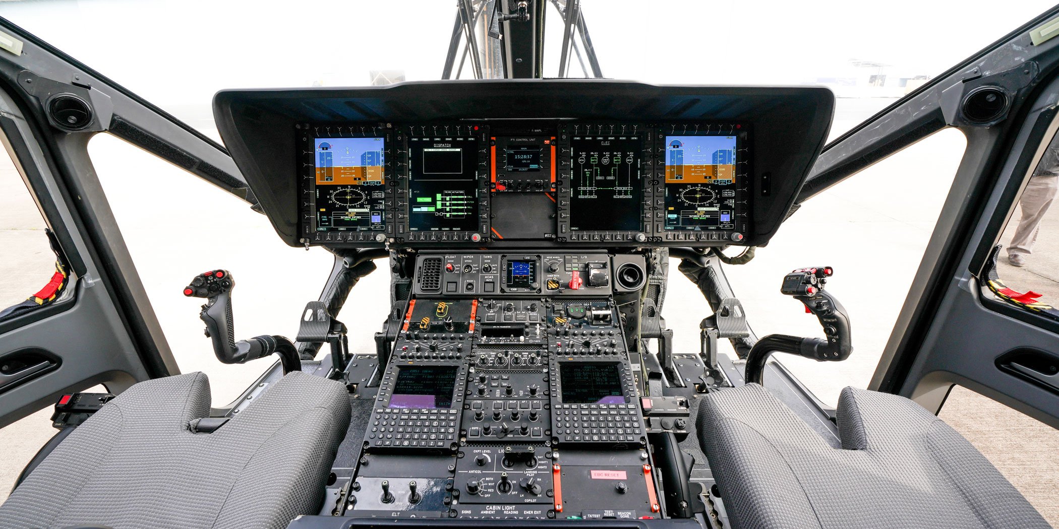 Airbus160 cockpit