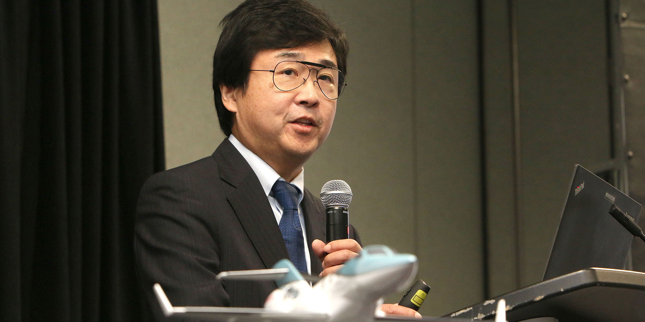 Honda Aircraft president and CEO Michimasa Fujino. Photo: Mariano Rosales