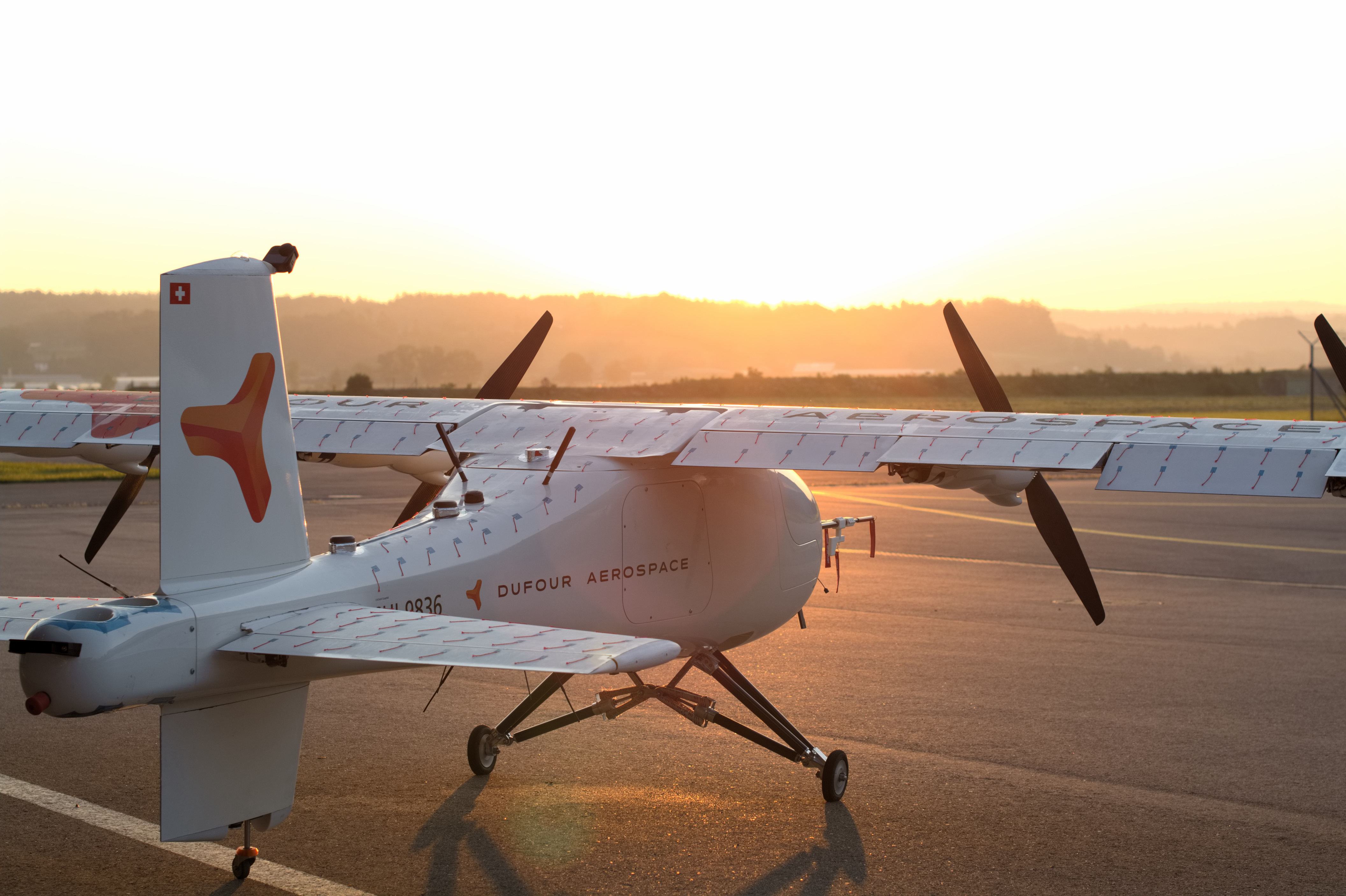 Dufour's Aero 2 autonomous hybrid-electric VTOL aircraft.