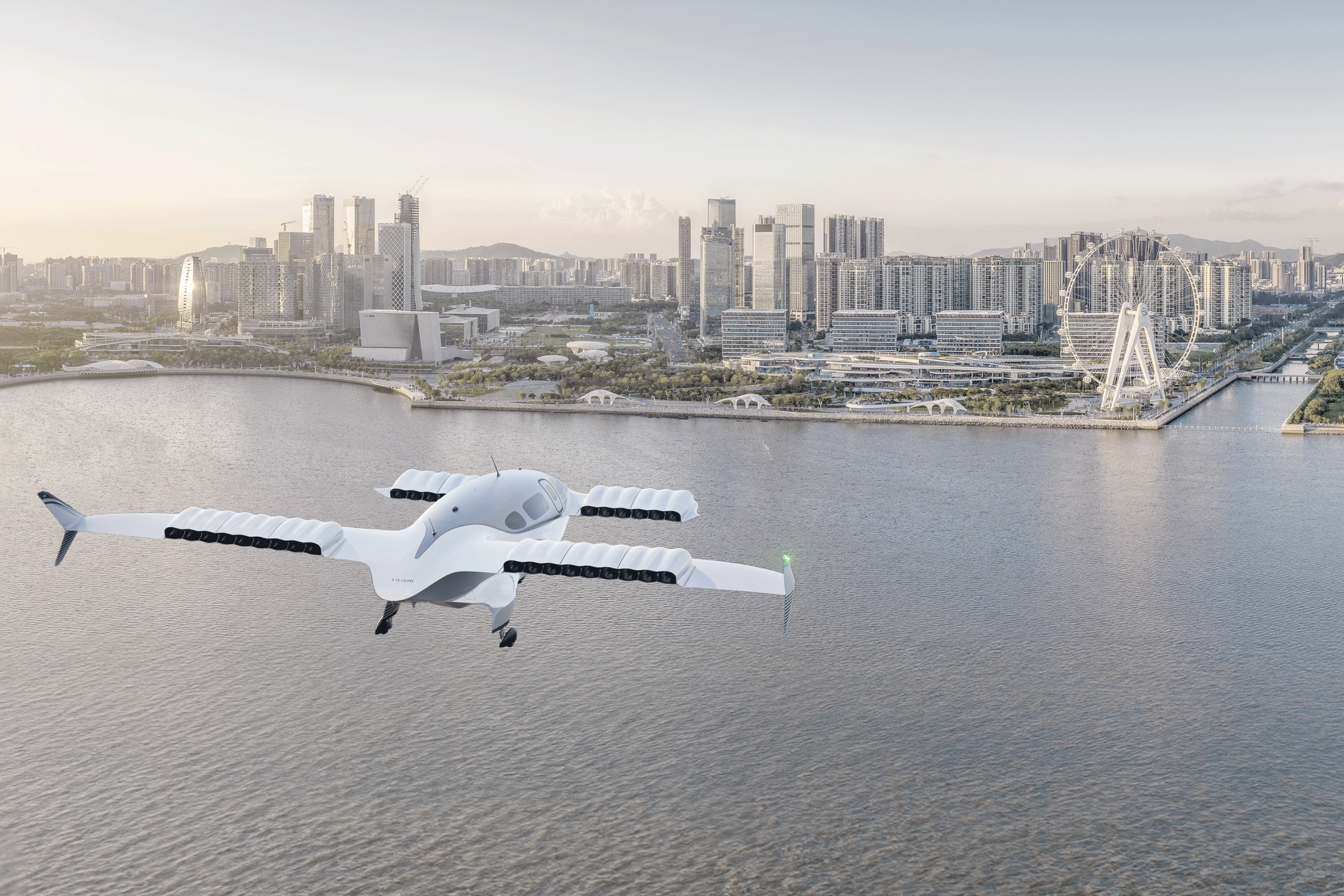 Lilium plans to operate its eVTOL aircraft in the Chinese city of Shenzhen.