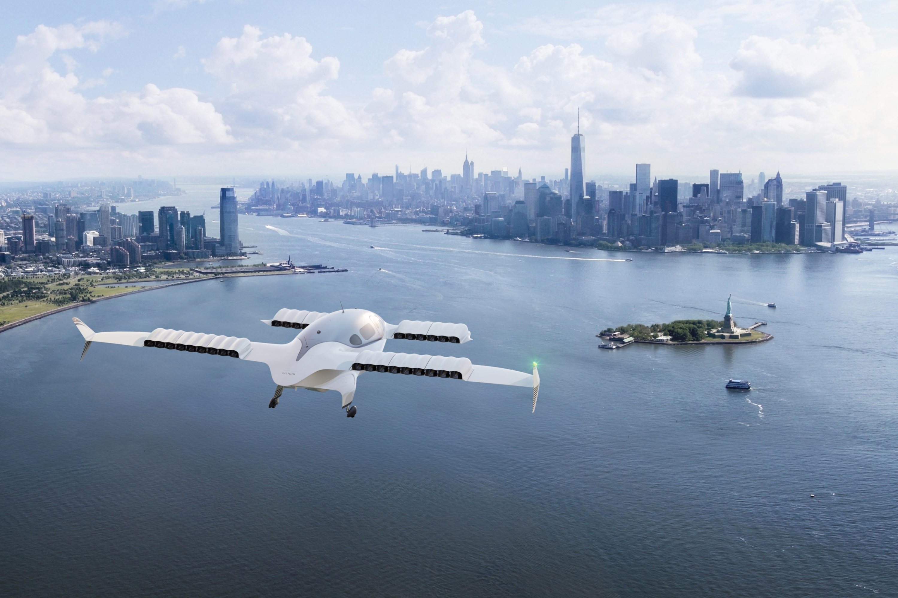 Lilium's Lilium Jet eVTOL aircraft