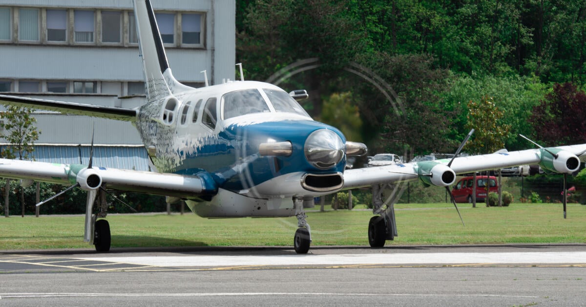 The Ecopulse aircraft is pictured on a runway