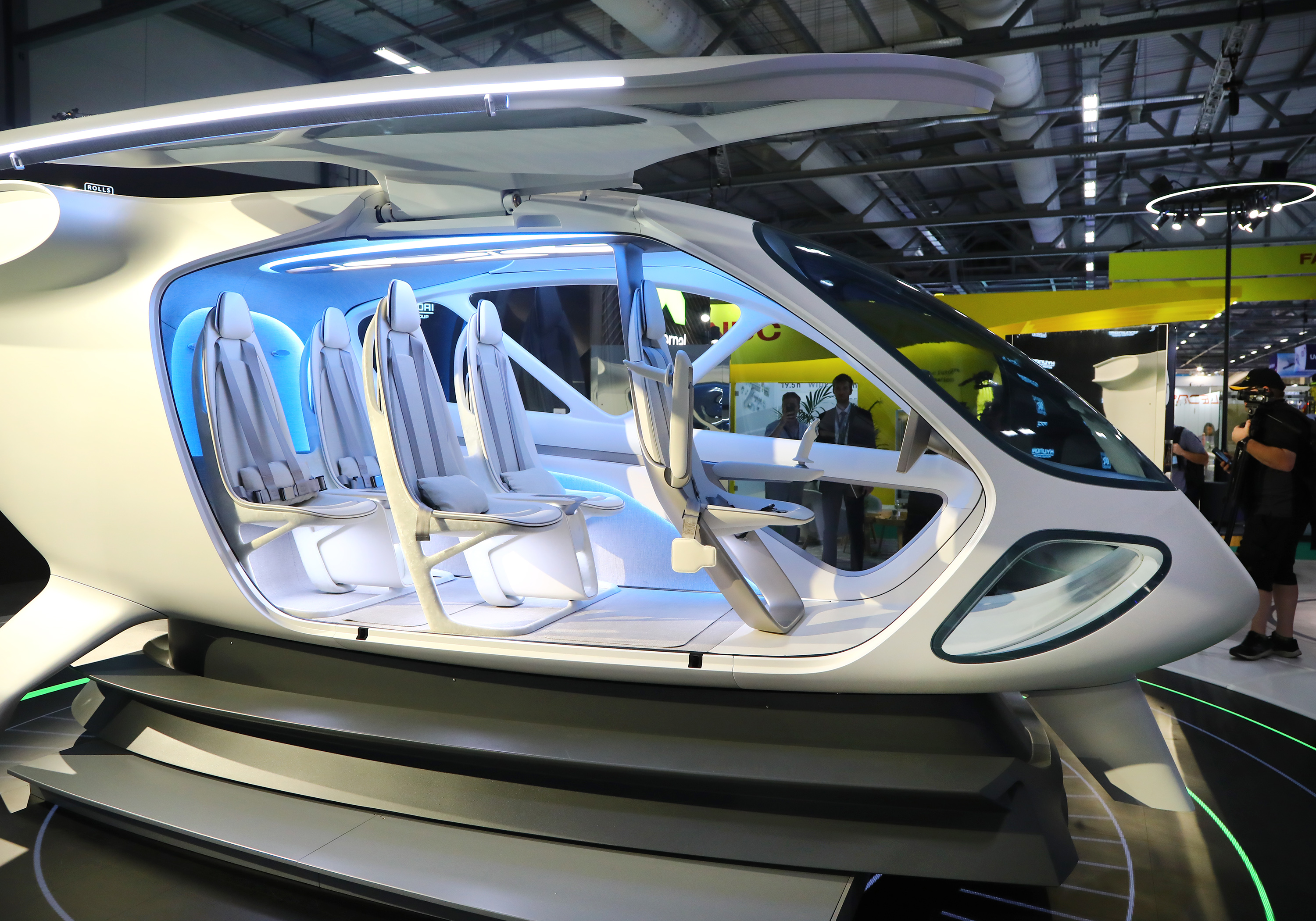 Supernal unveiled a cabin mock-up for its eVTOL aircraft at the Farnborough air show.