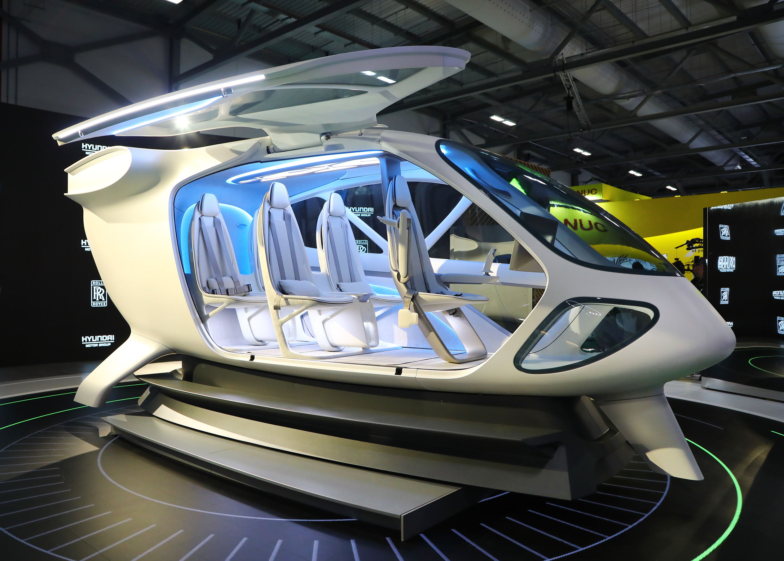 Supernal has produced a mockup of the cabin for its SA-1 eVTOL aircraft