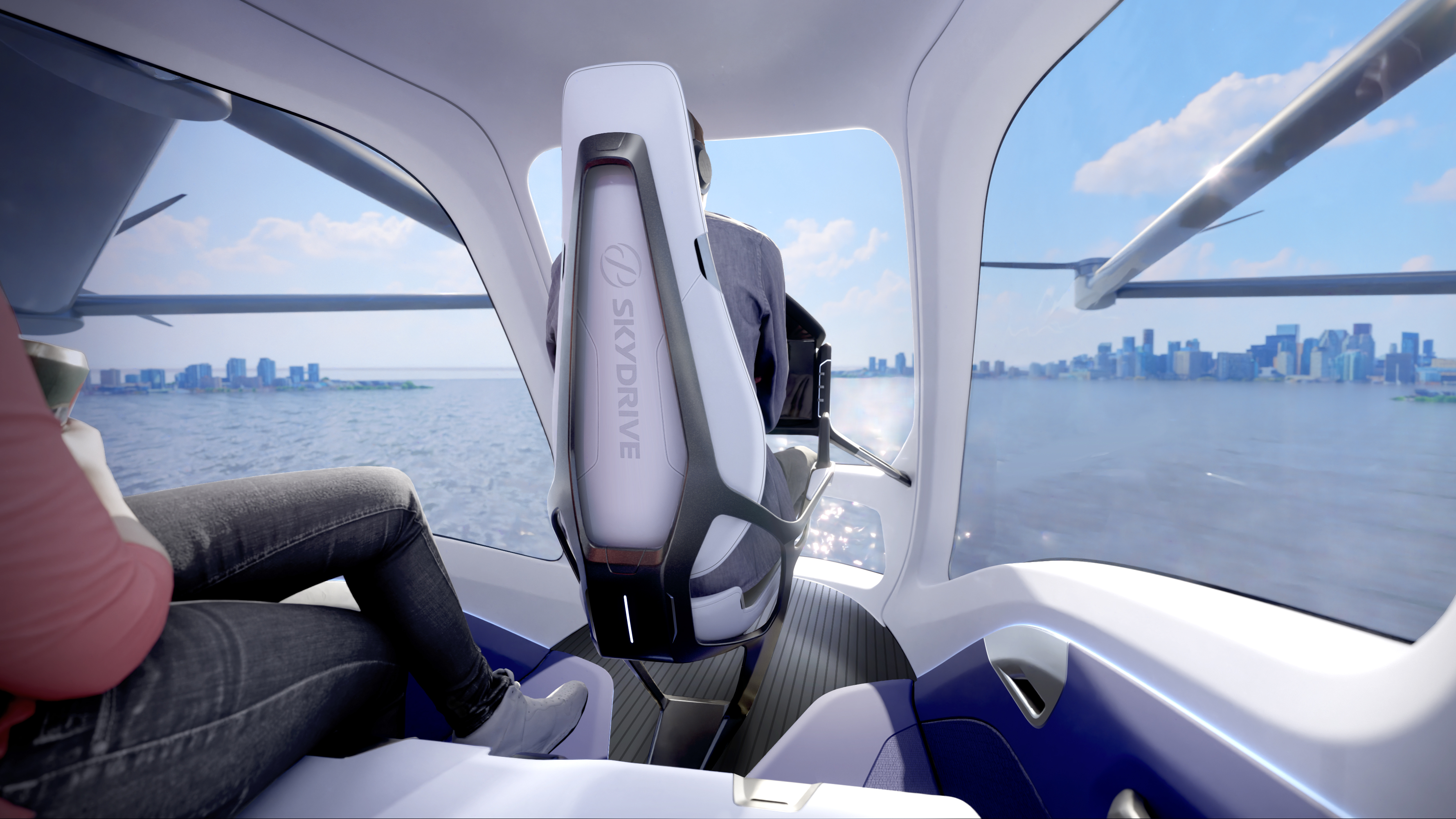 SkyDrive's eVTOL aircraft will now have three seats.