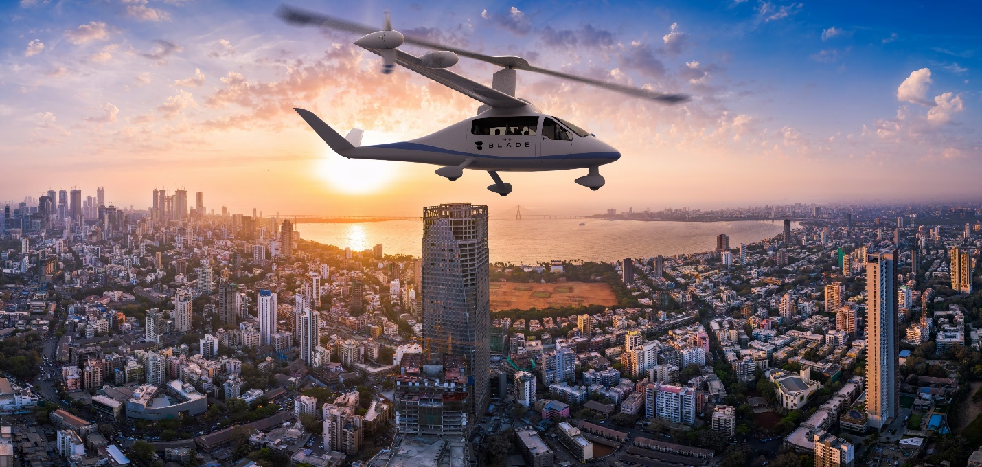 Jaunt's Journey eVTOL aircraft could operate in Indian cities such as Mumbai.