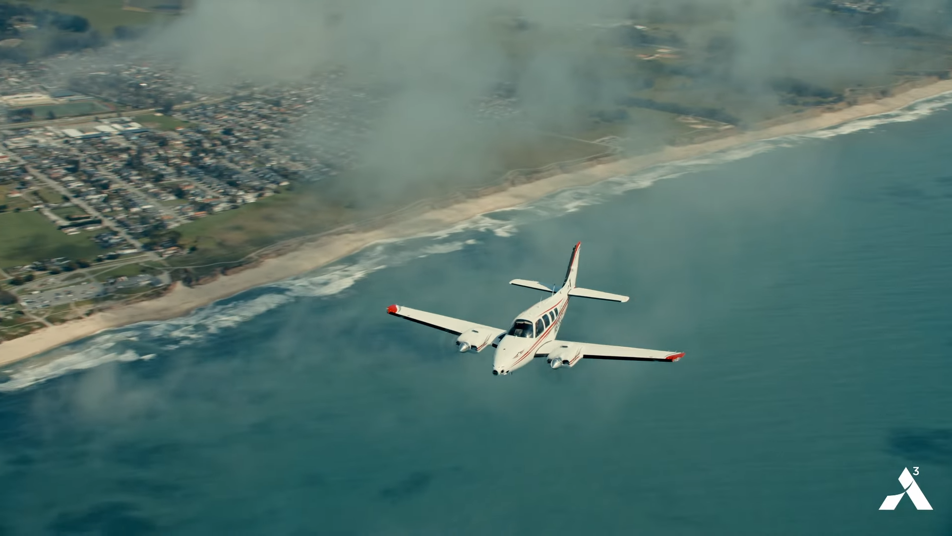 Airbus's flight test lab is a modified Beechcraft Baron 58