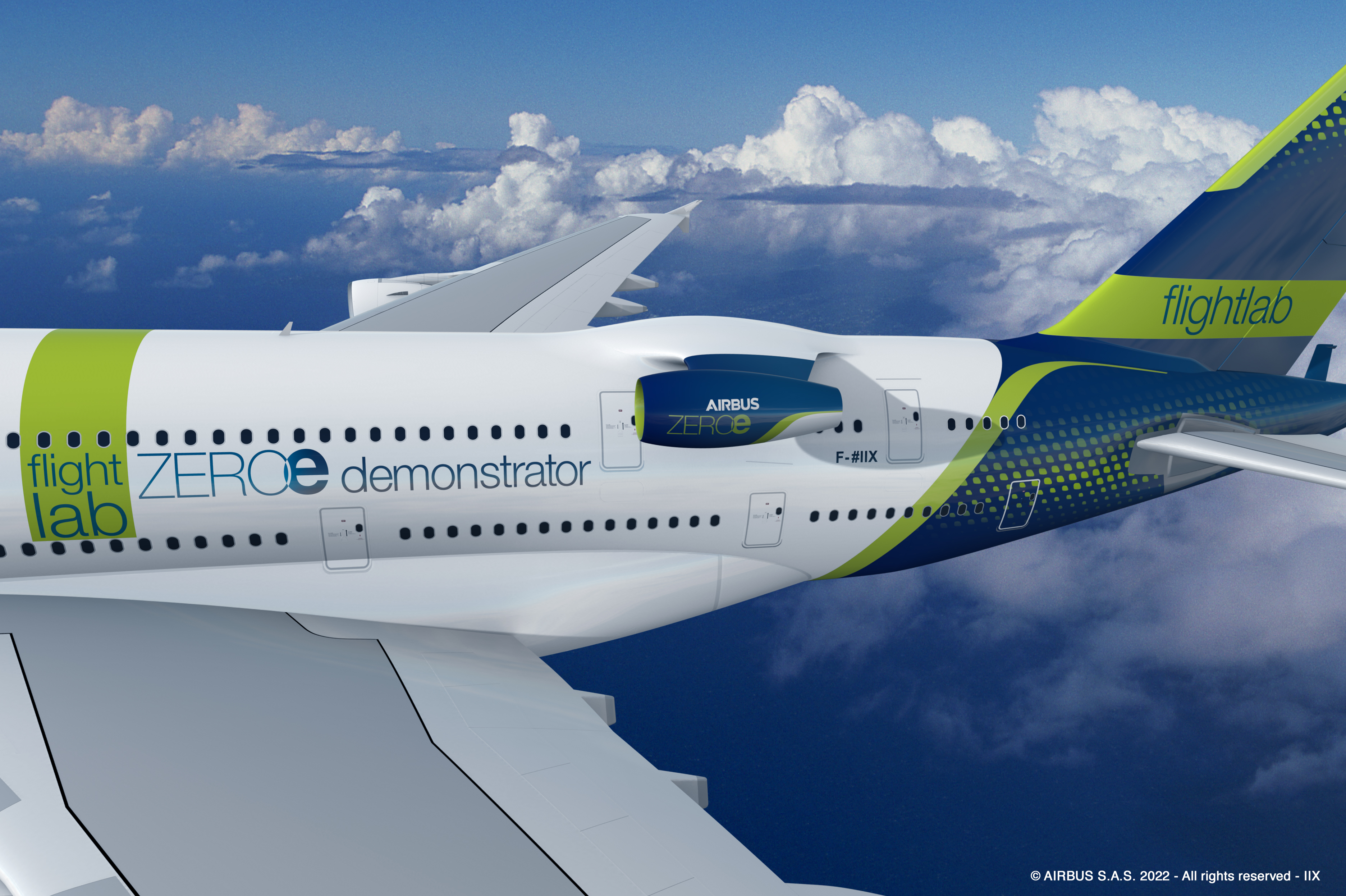 Airbus and CFM will fit a GE Passport engine to an A380 and run it on hydrogen power.