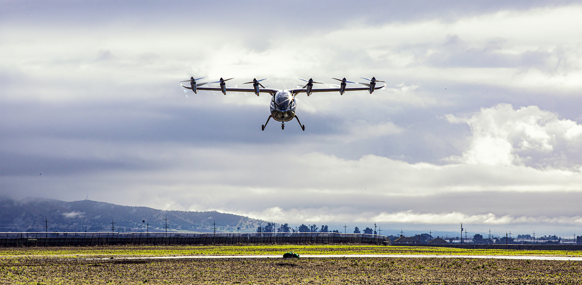 Maker eVTOL aircraft in flight