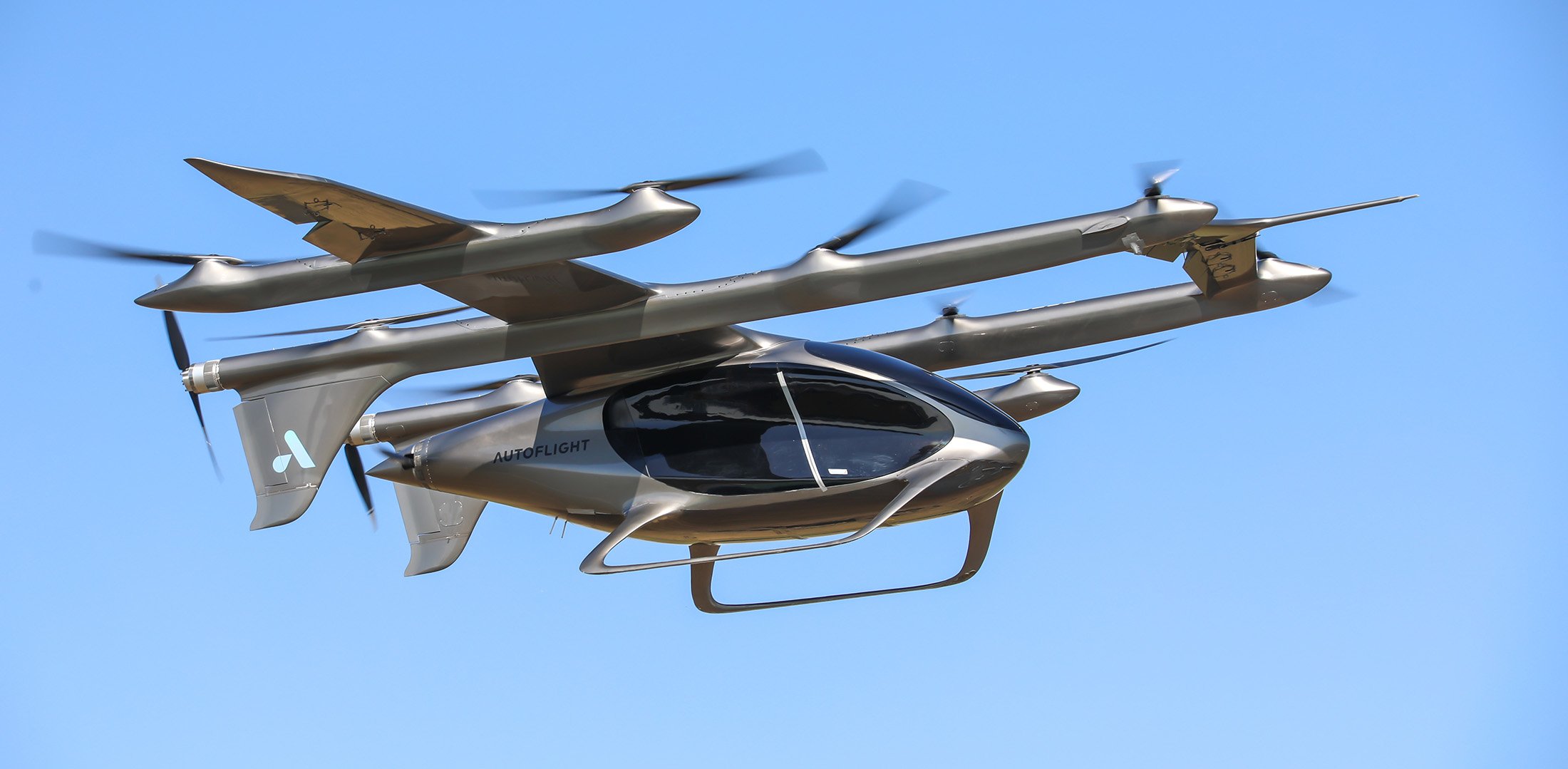 AutoFlight's Prosperity I eVTOL aircraft is pictured in flight