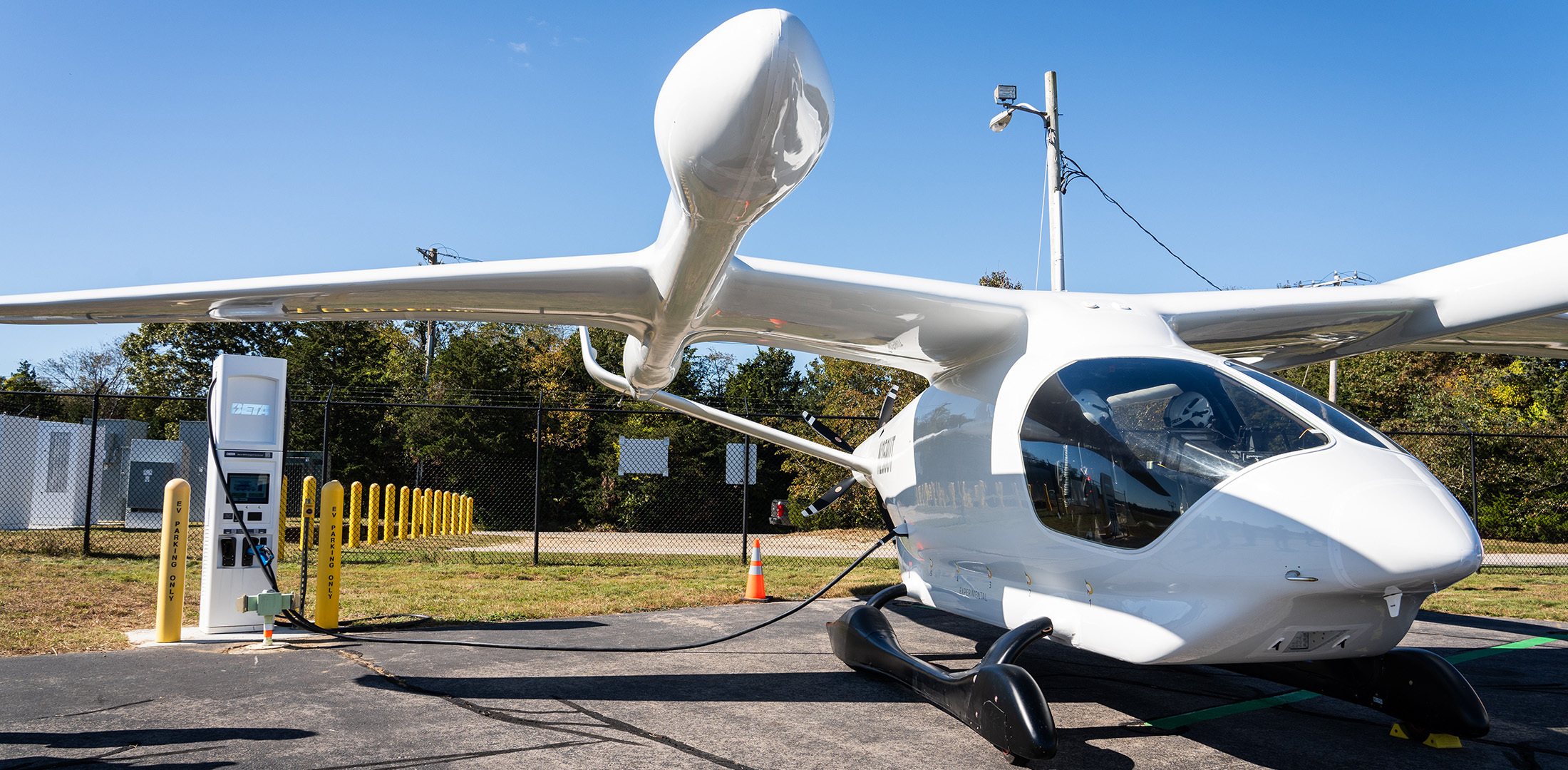 Beta Technologies' electric charging station