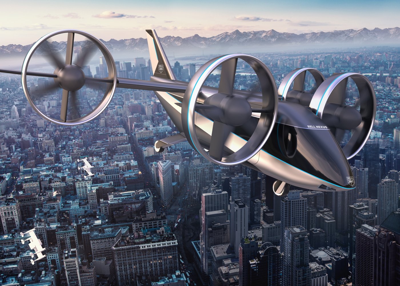 Textron's Nexus 4EX eVTOL aircraft.