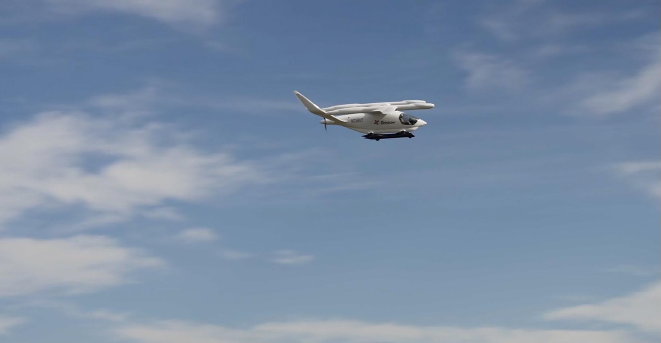 Beta's Alia prototype is pictured in flight