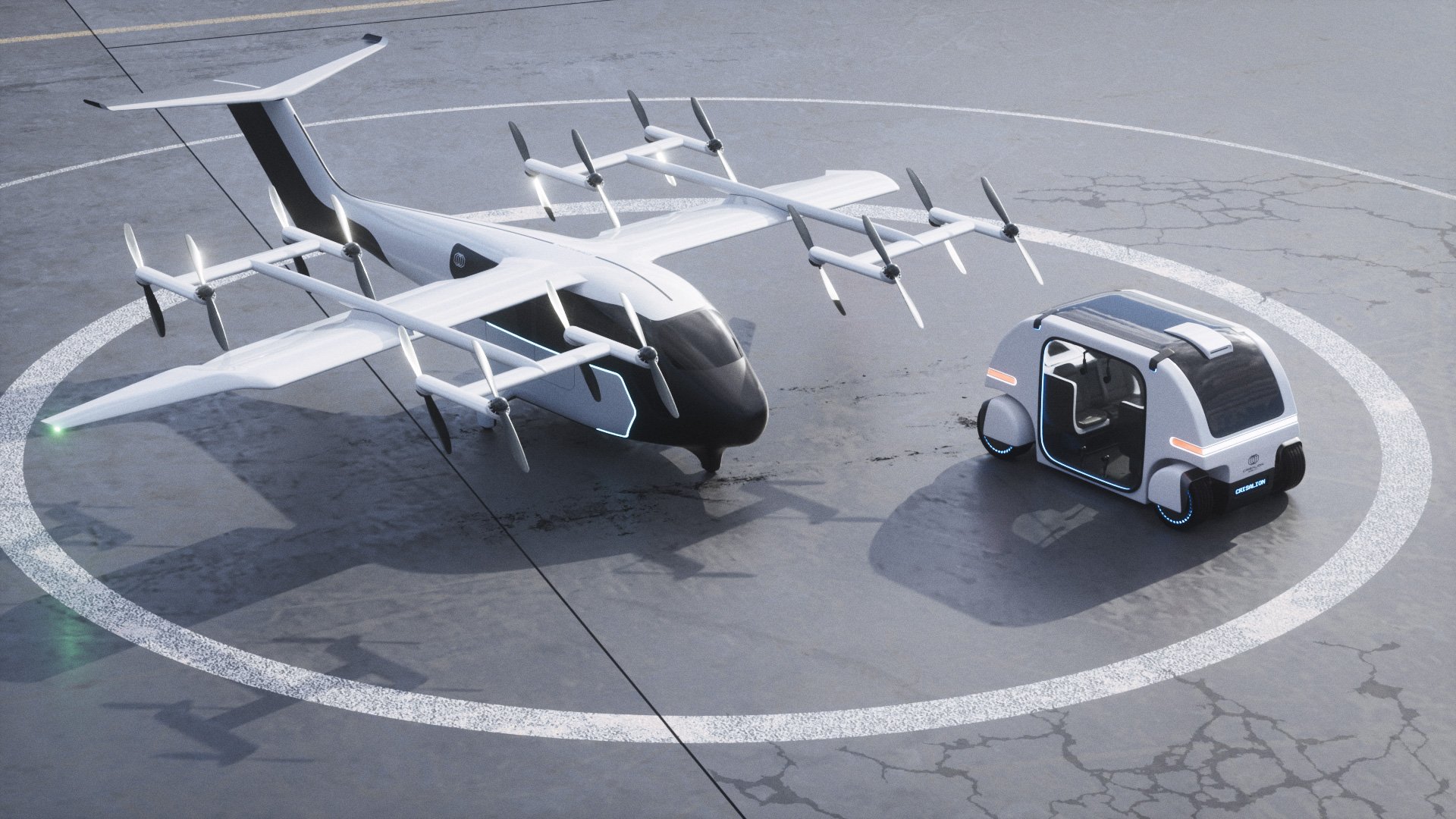 Crisalion Integrity eVTOL aircraft