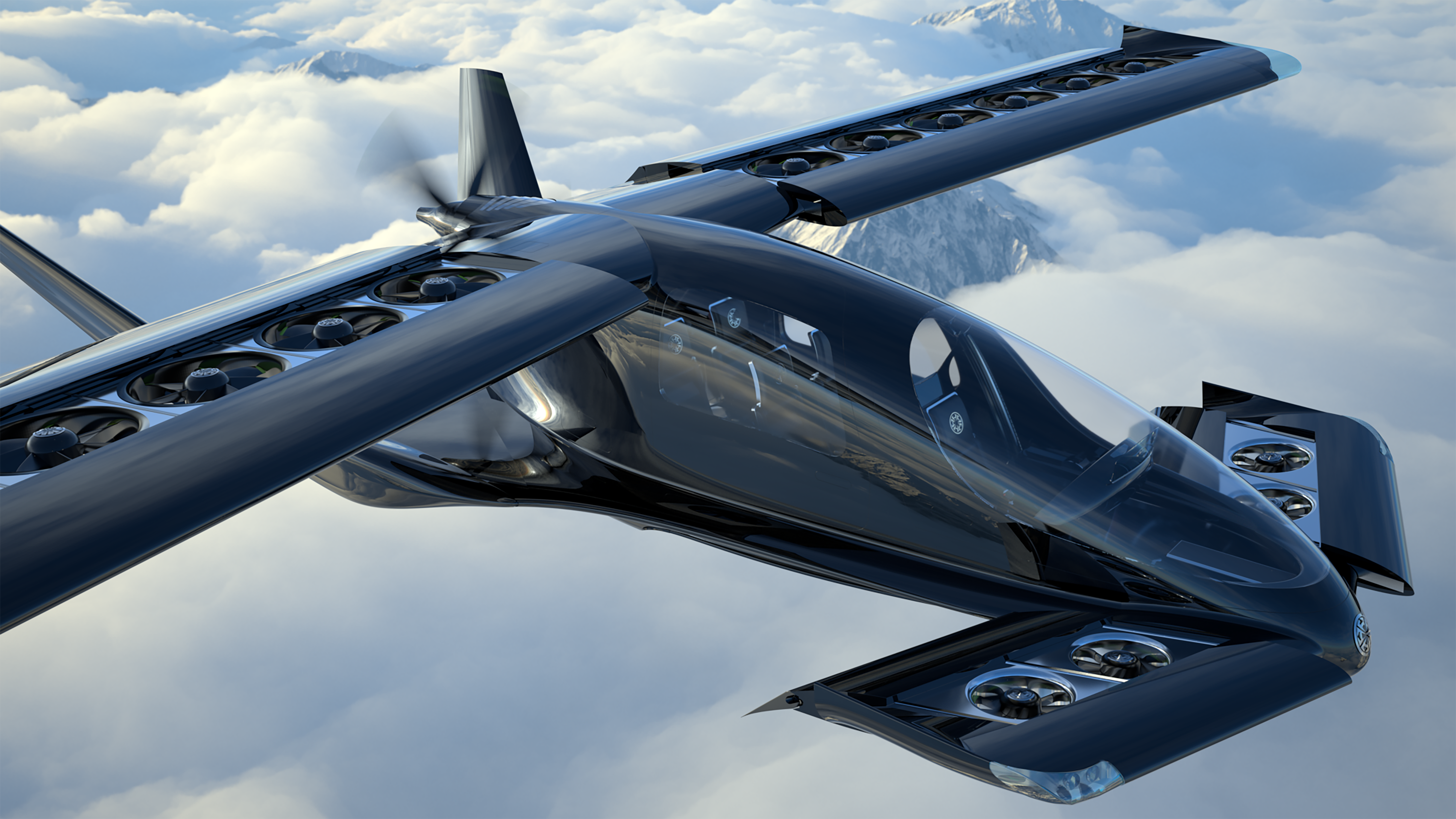 Horizon Aircraft is developing a hybrid-electric eVTOL vehicle called the Cavorite X5.