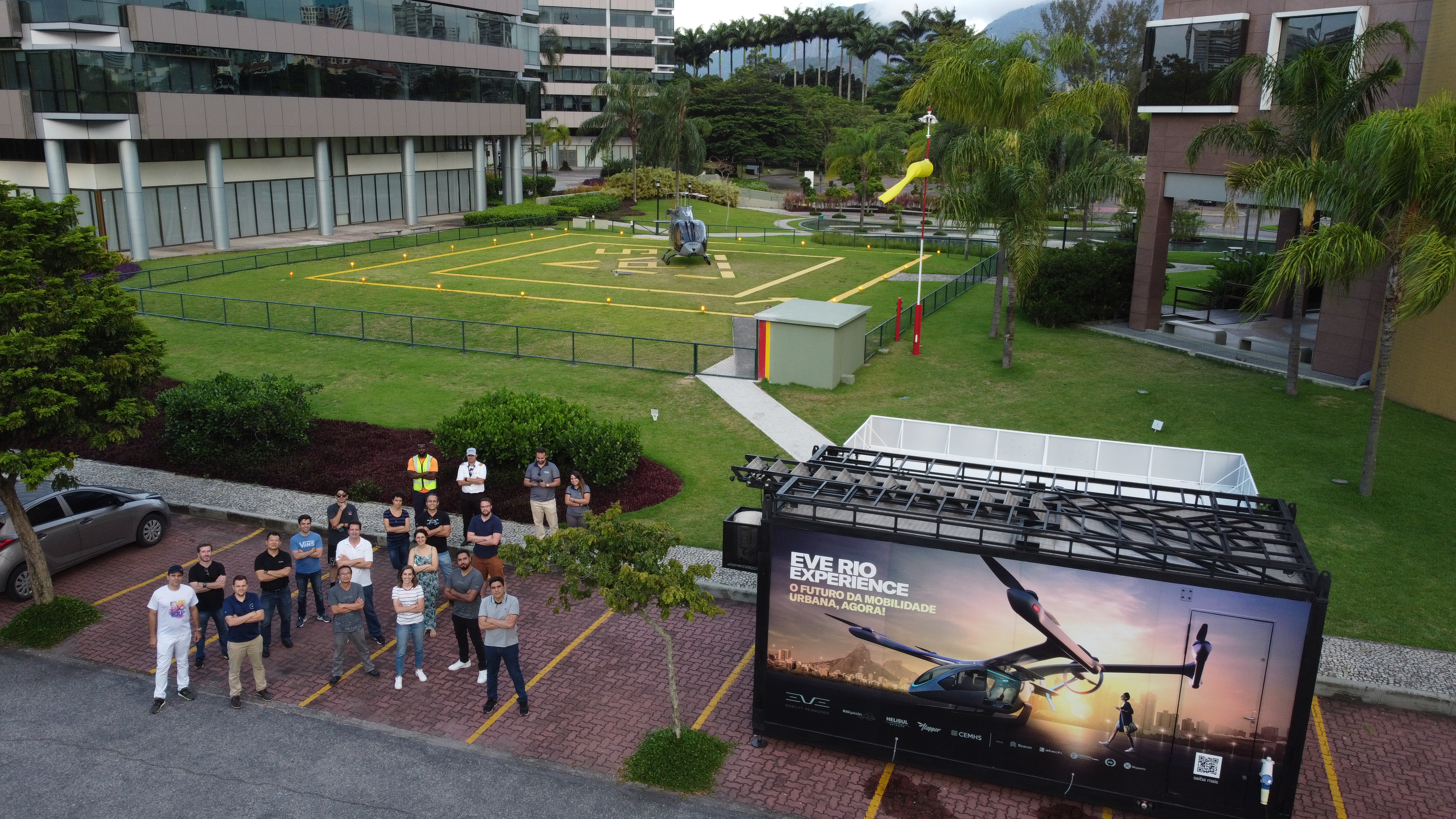 Helisul Aviacao operated trial urban air mobility flights in Rio de Janeiro.