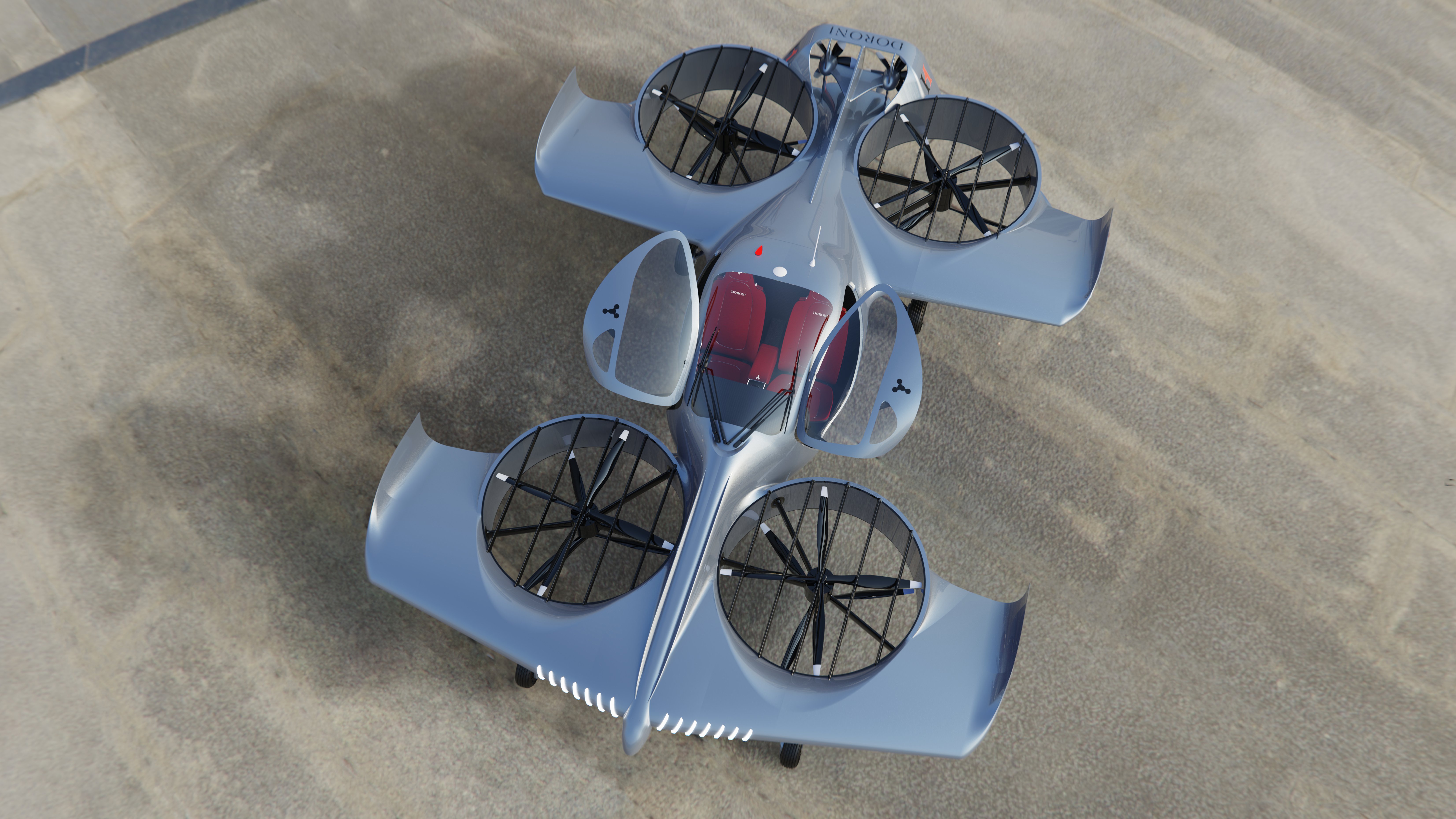 Doroni Aerospace's H1 personal eVTOL aircraft.