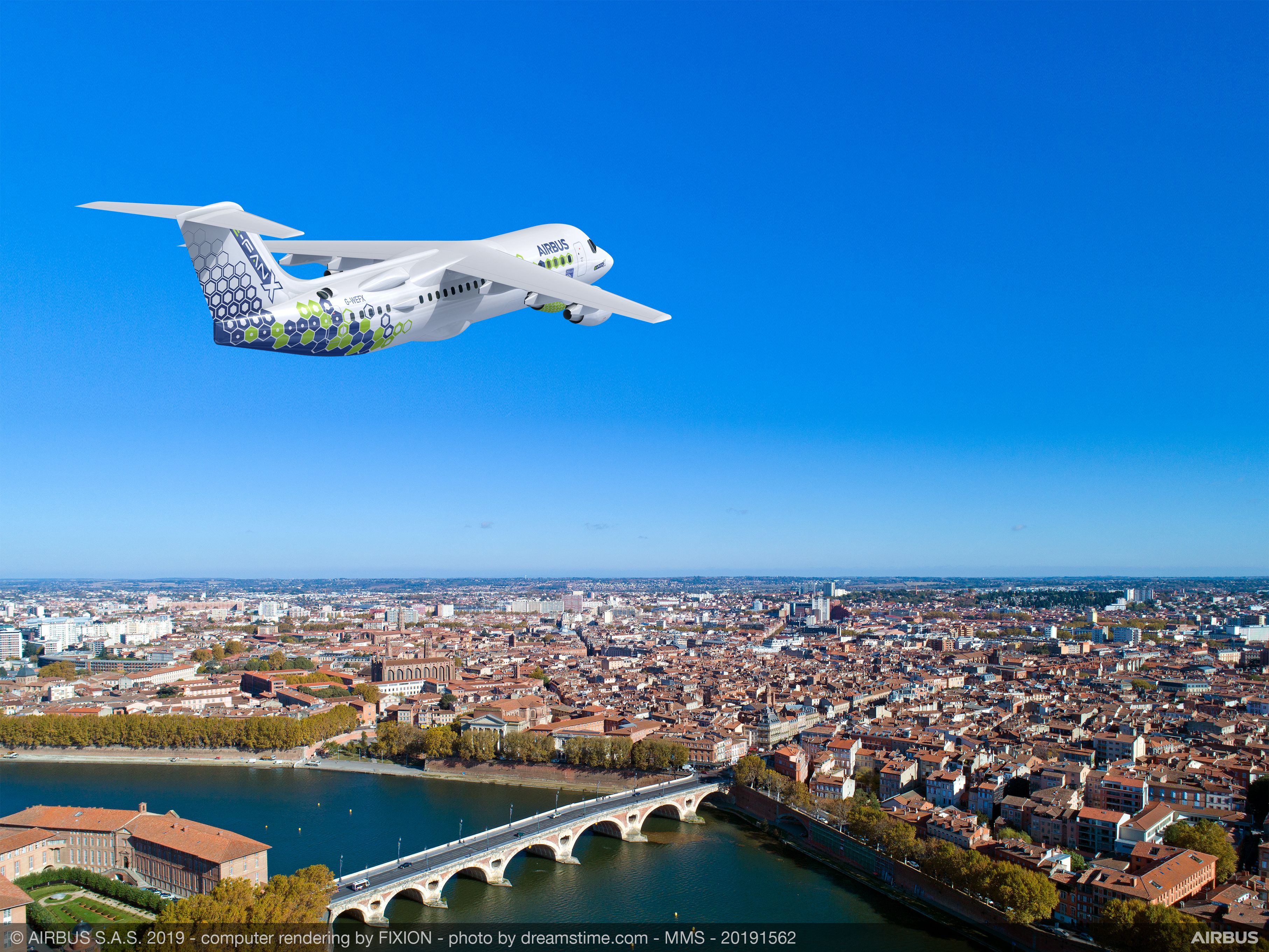 Airbus E-Fan X Toulouse