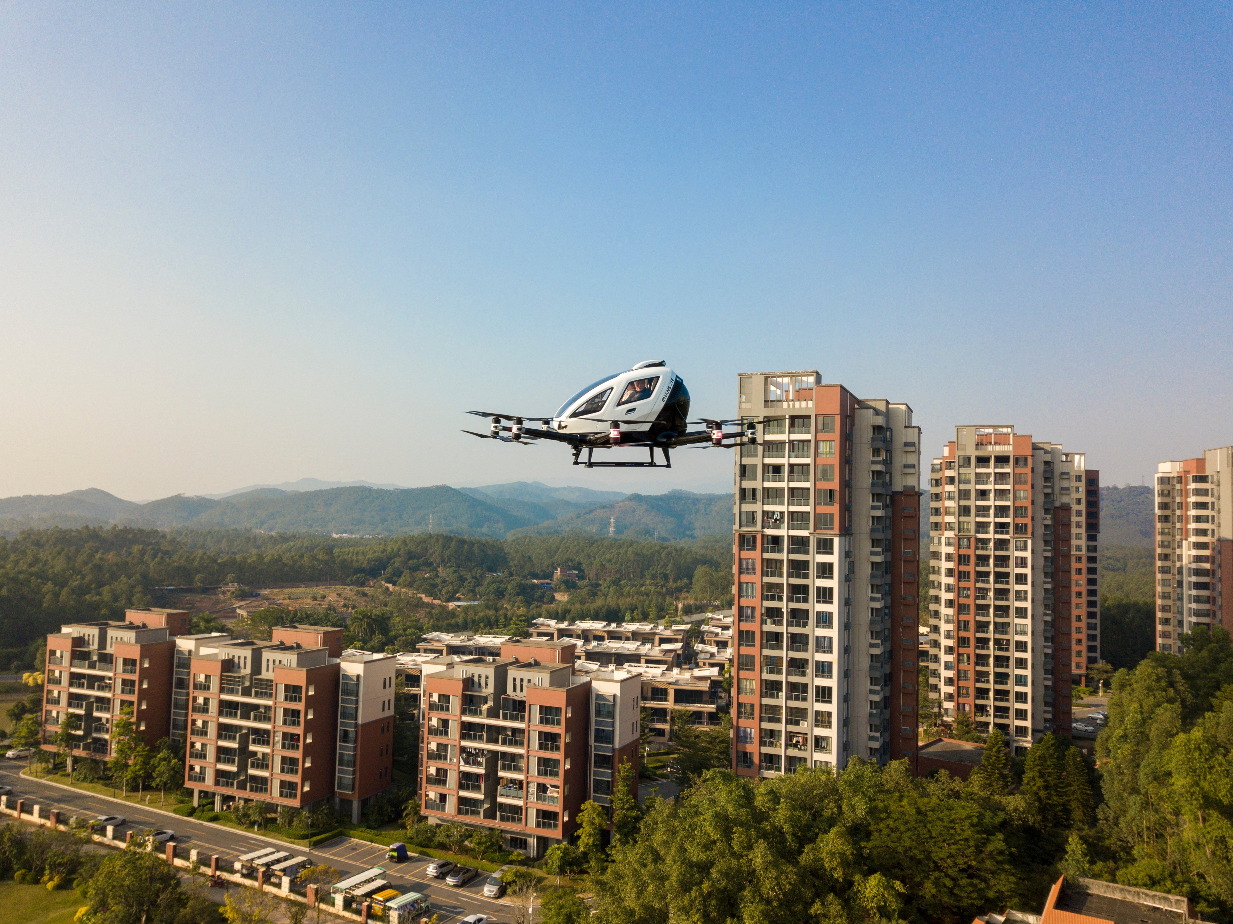 EHang Forest Lake sightseeing flight