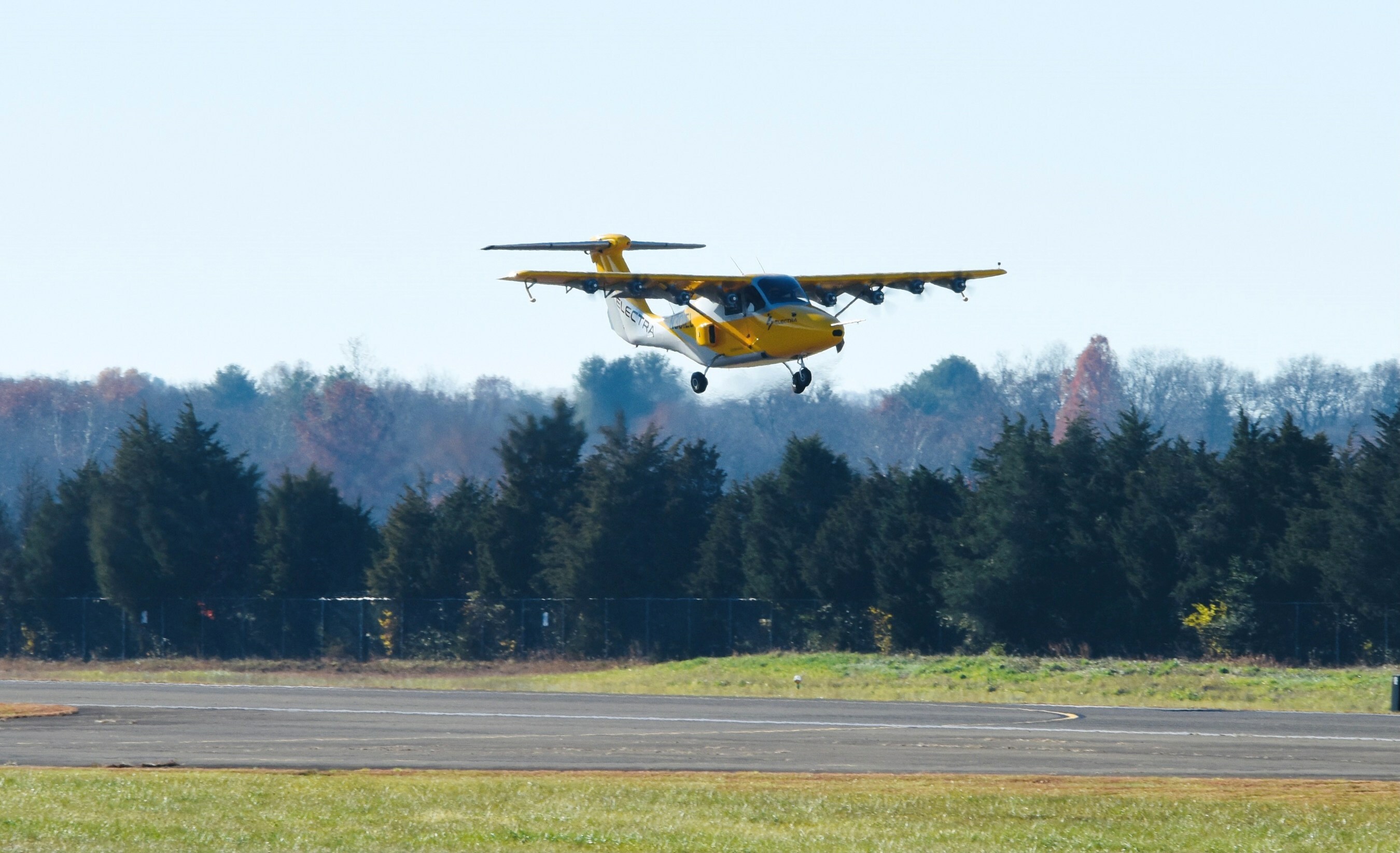 Electra has started test flights with its EL-2 Goldfinch STOL technology demonstrator aircraft. (Image: John Langford/Electra) Electra's EL-2 Goldfinch STOL technology demonstrator aircraft.