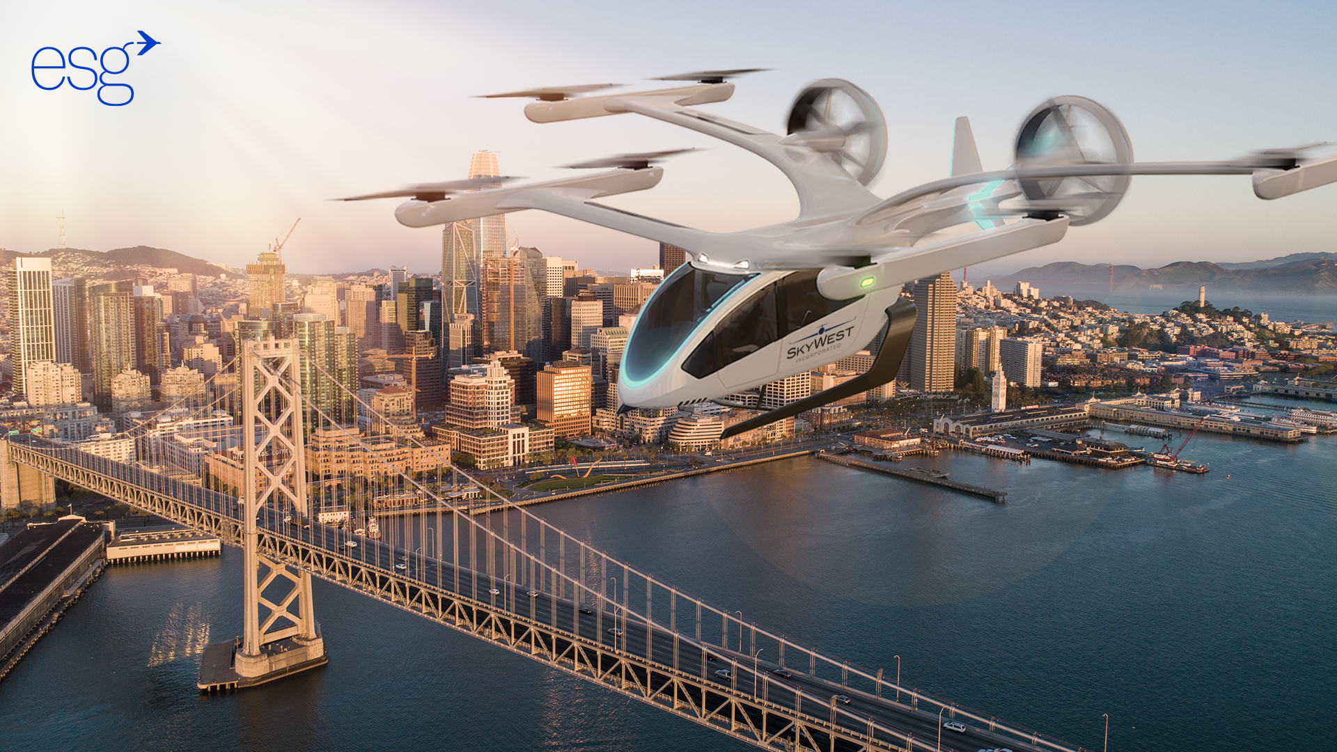 Eve's eVTOL aircraft will fly in city centers.