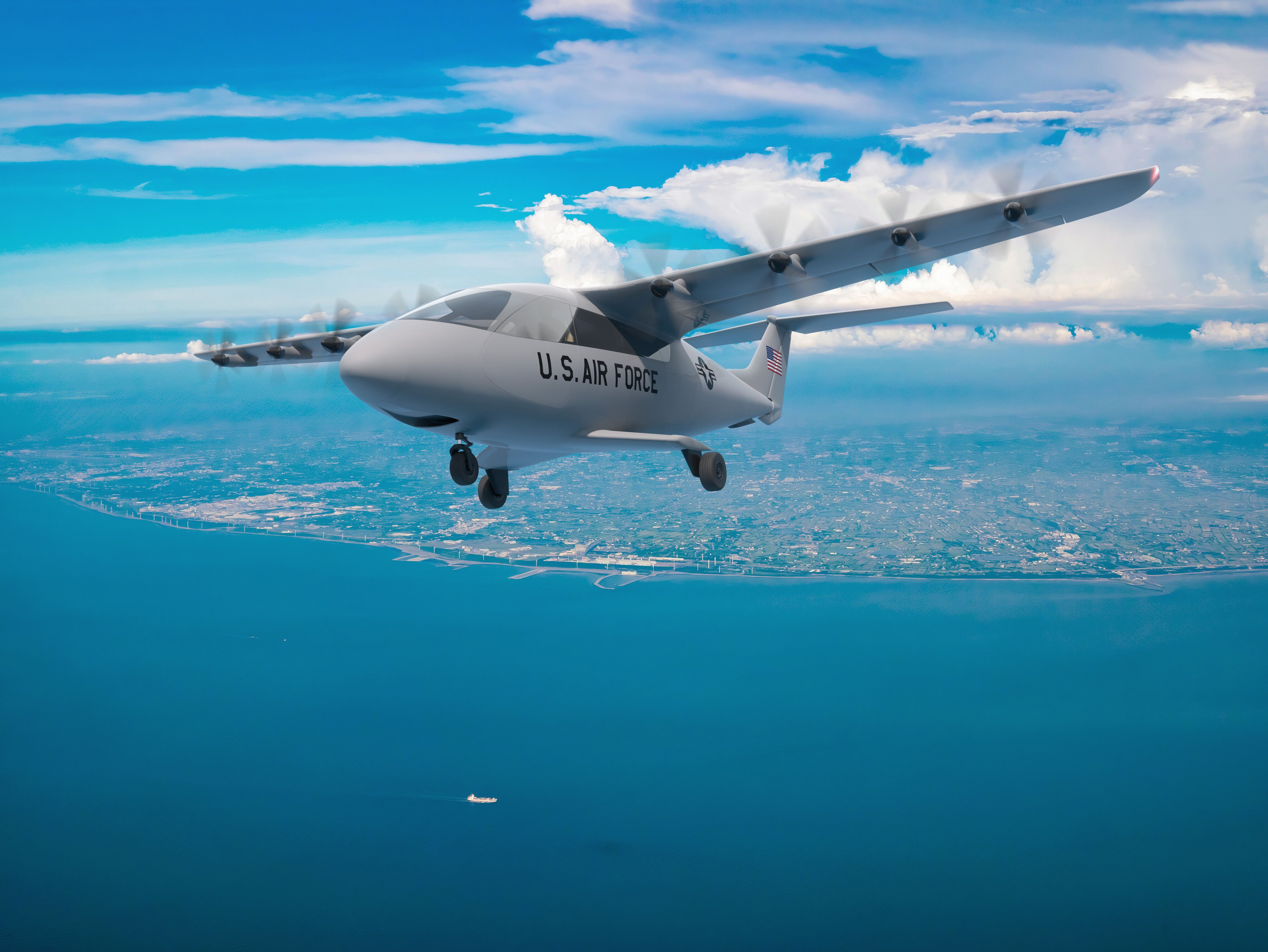 The U.S. Air Force is evaluating military roles for Electa's eSTOL aircraft.