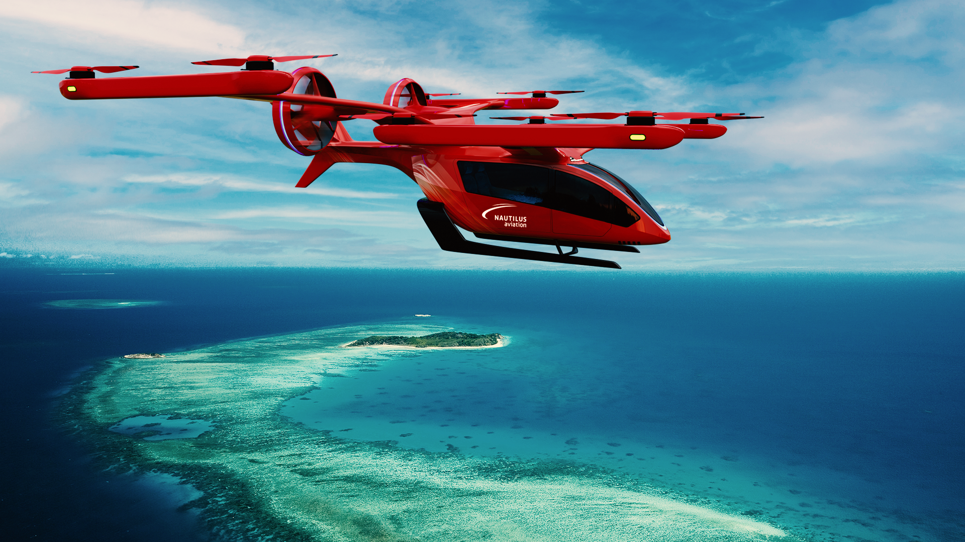 Nautilus Aviation plans to operate Eve's eVTOL aircraft.