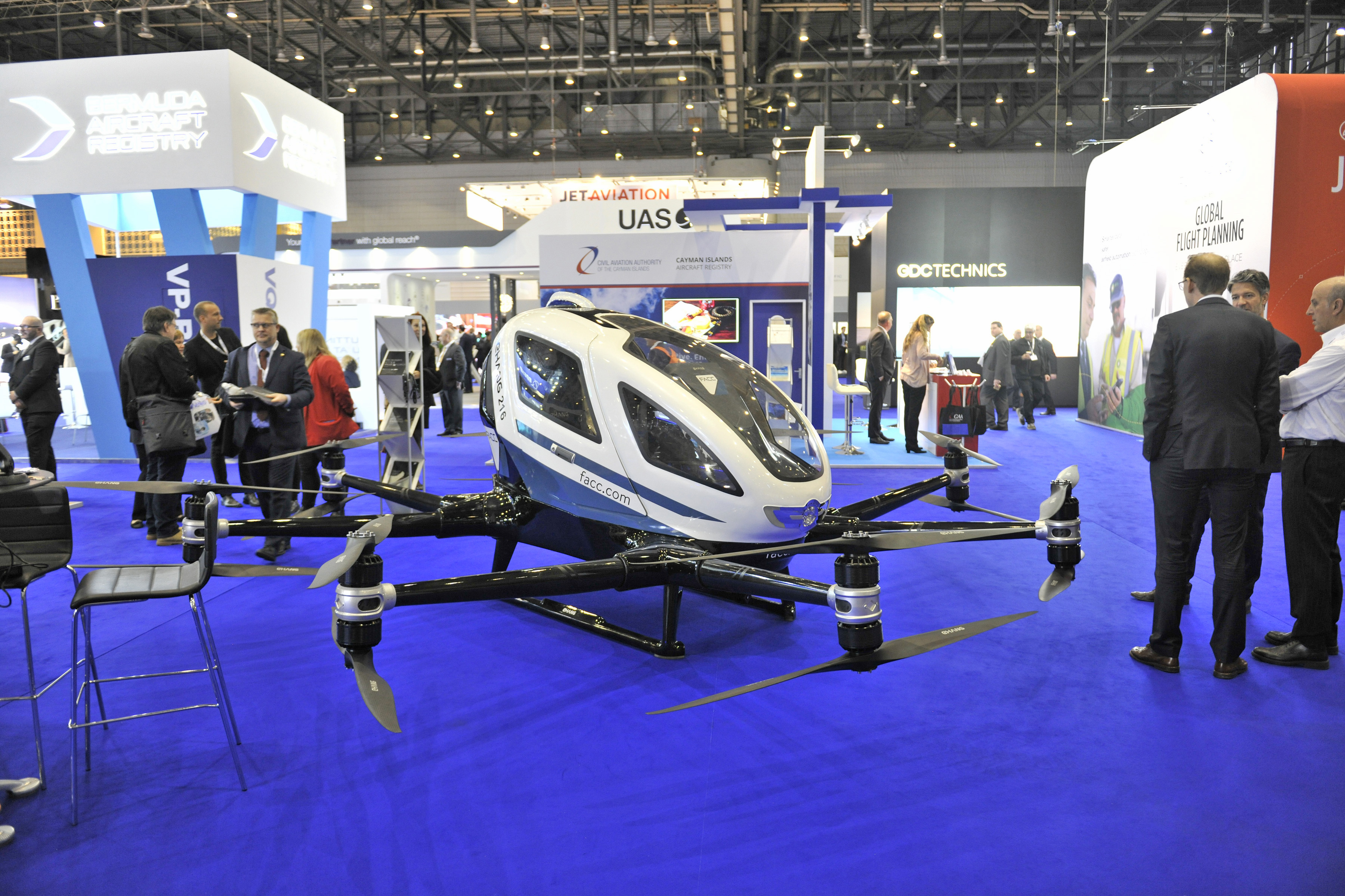 EHang 216 at EBACE 2019