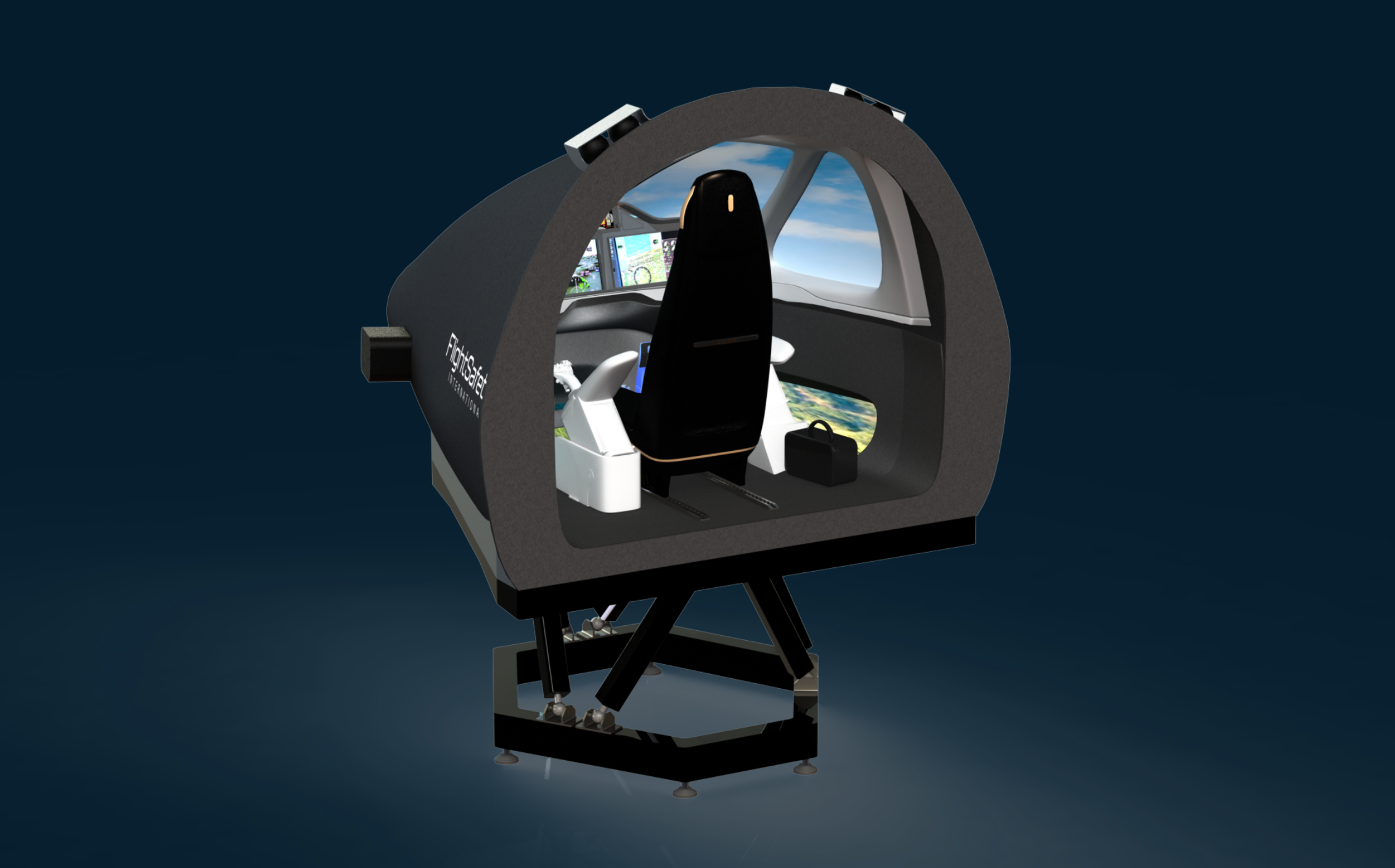 FlightSafety International is developing training devices and simulators for Lilium's eVTOL aircraft.