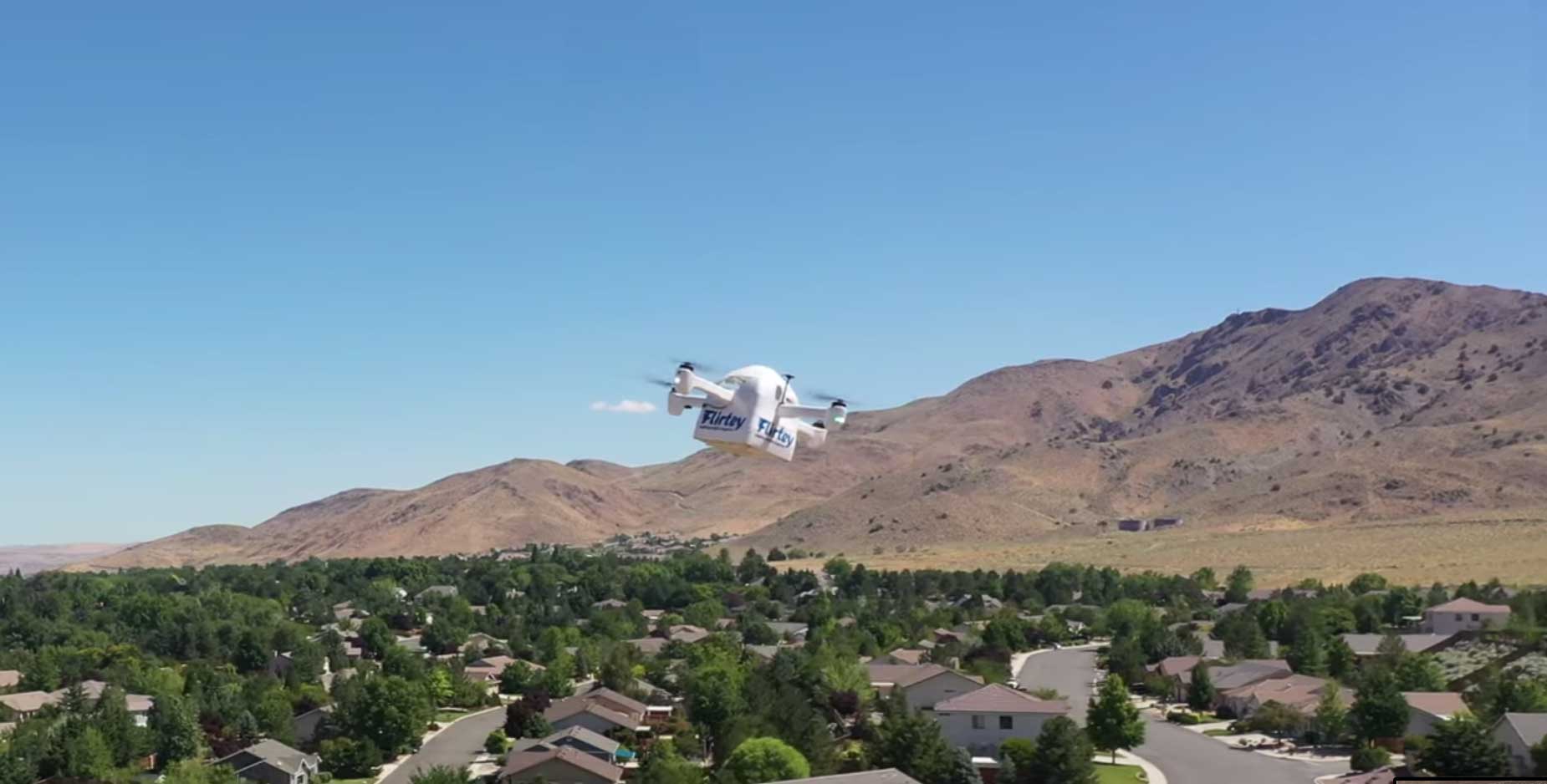 Flirtey Delivery Drone