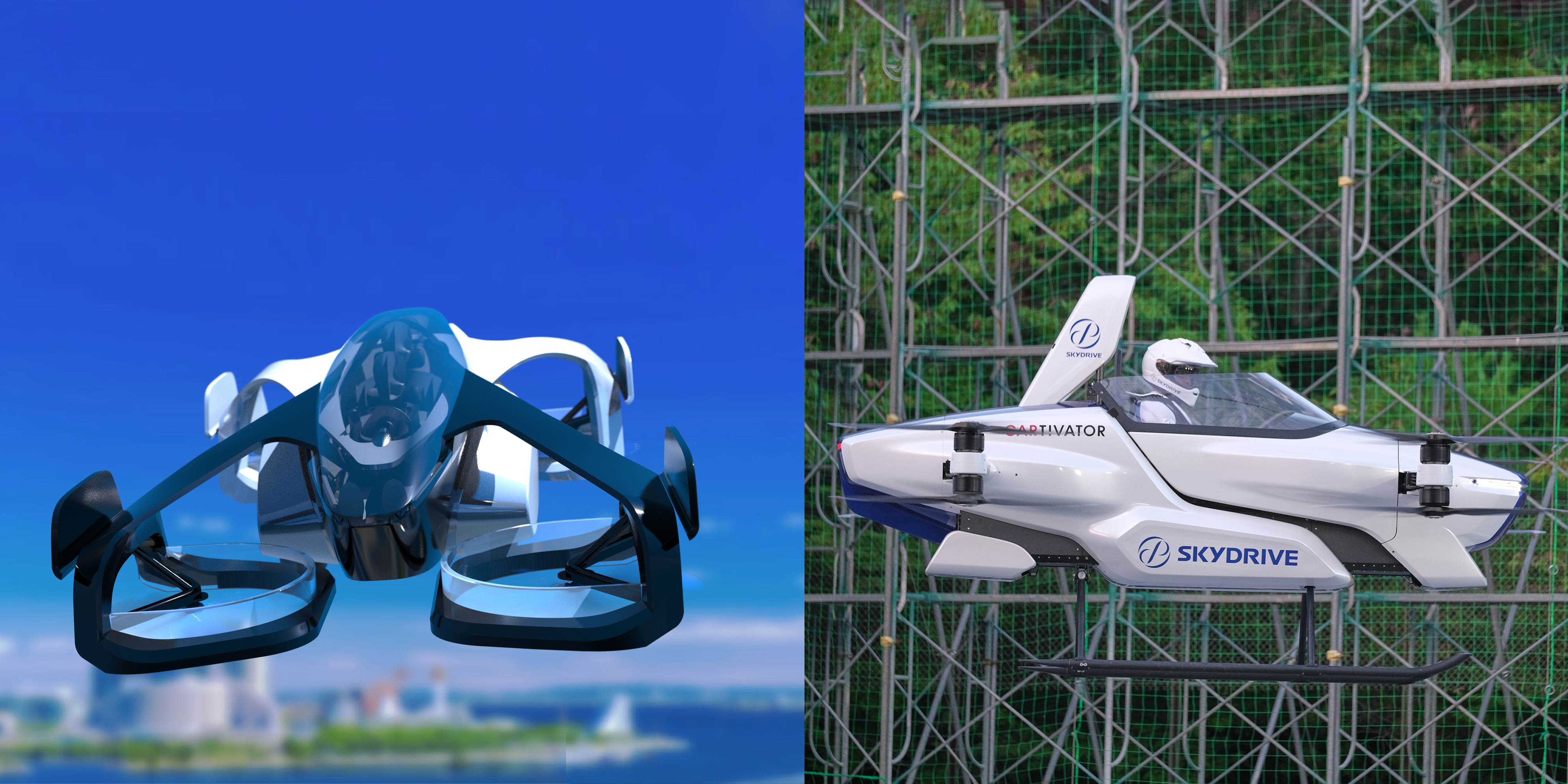 SkyDrive flying car