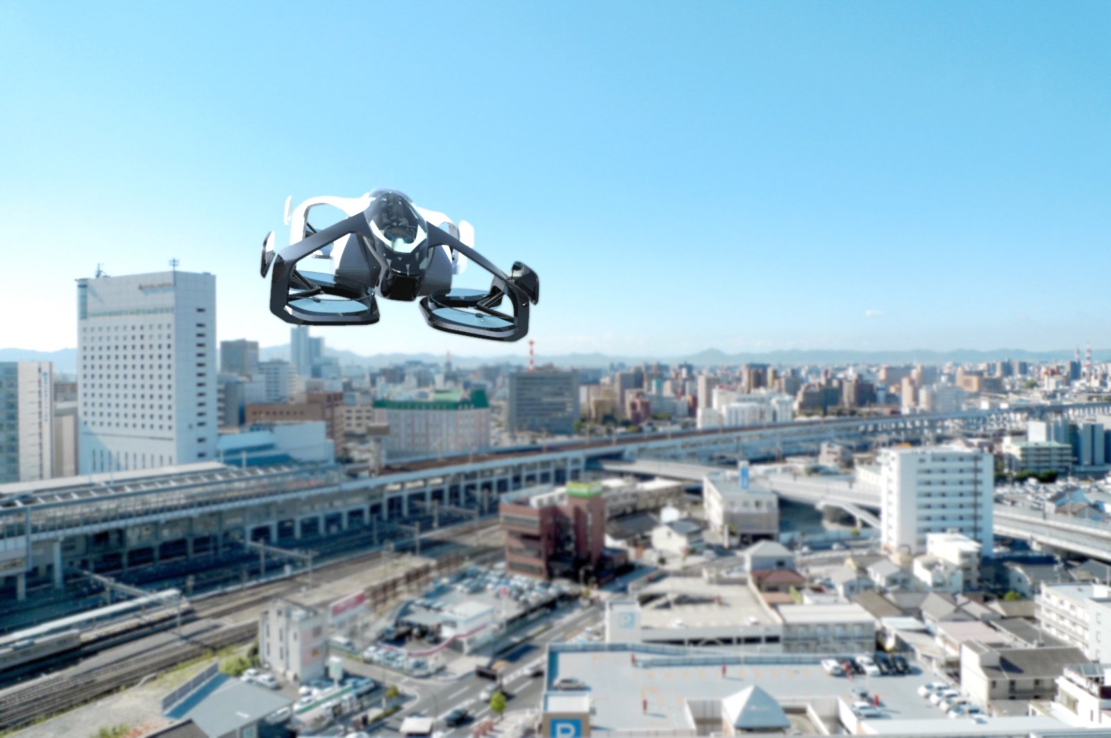 SkyDrive is developing a two-seat flying car.