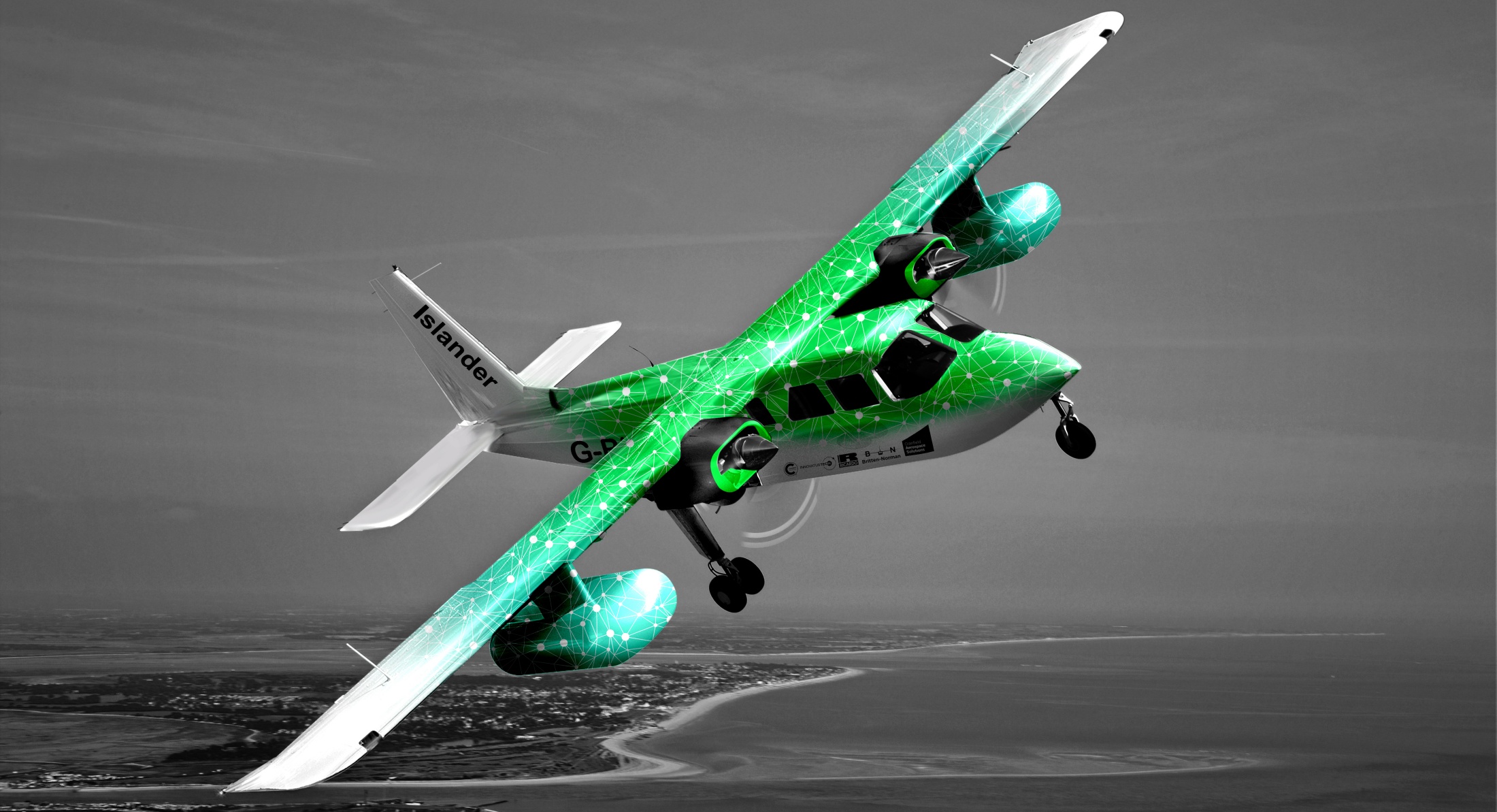 Evia Aero and CAeS plan to convert existing Islander aircraft to run on hydrogen power.