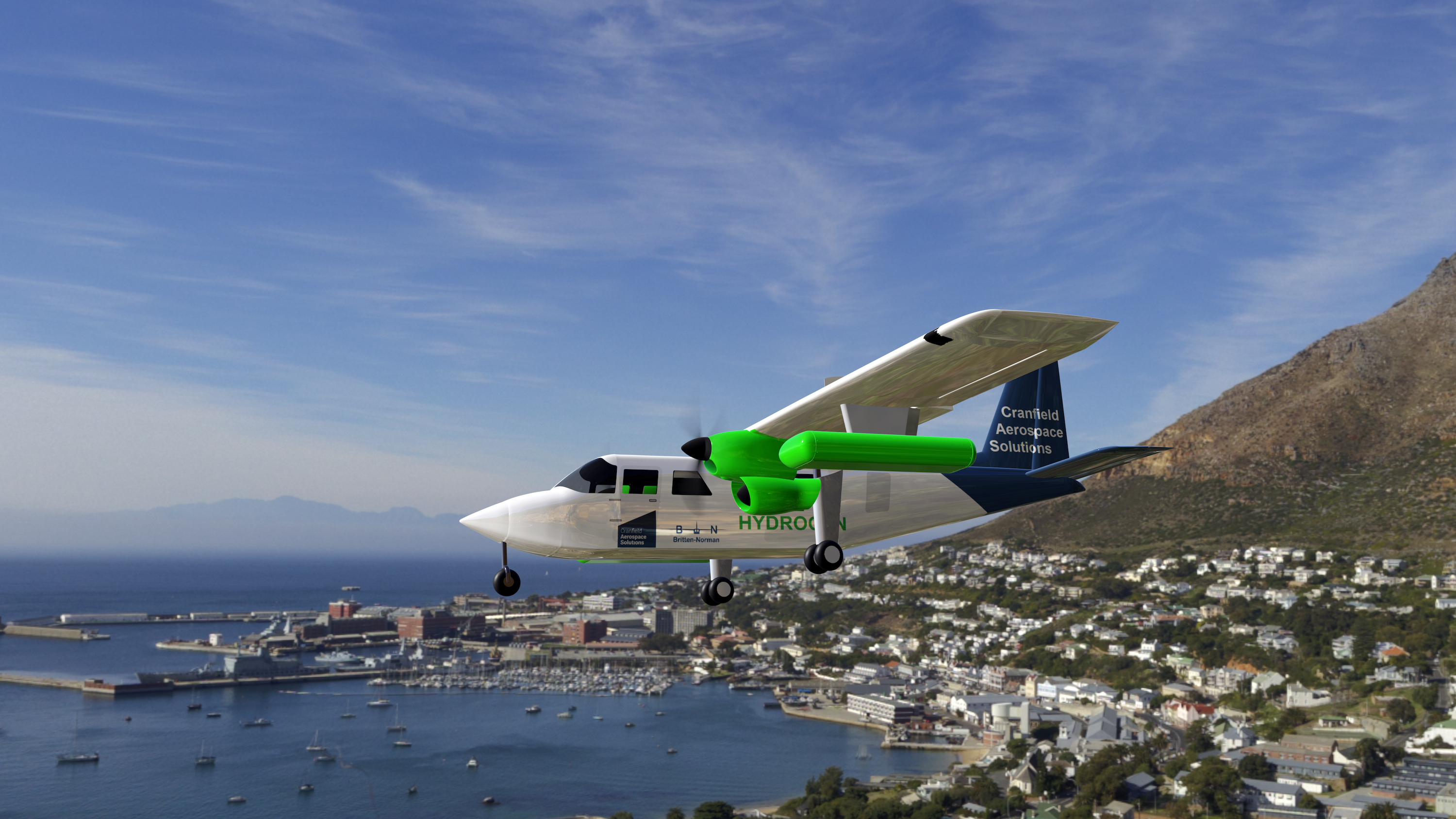 Cranfield Aerospace Services plans to convert nine-seat Britten-Norman Islander aircraft to hydrogen propulsion