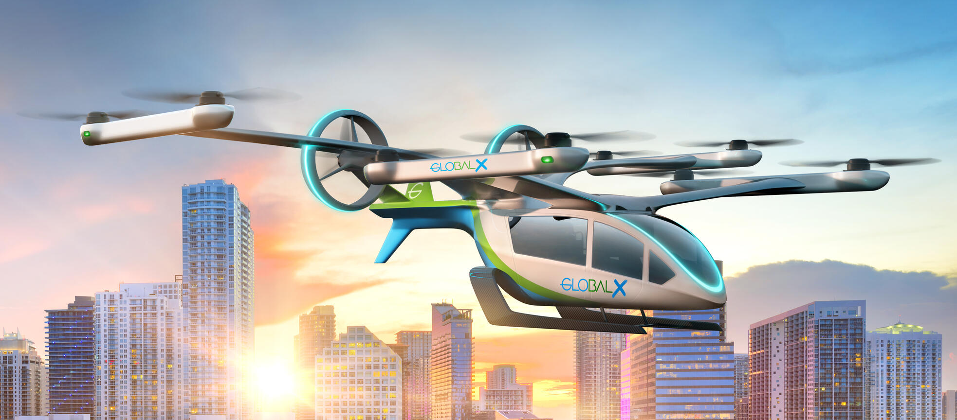 Charter airline GlobalX plans to operate Eve's eVTOL aircraft in Miami.