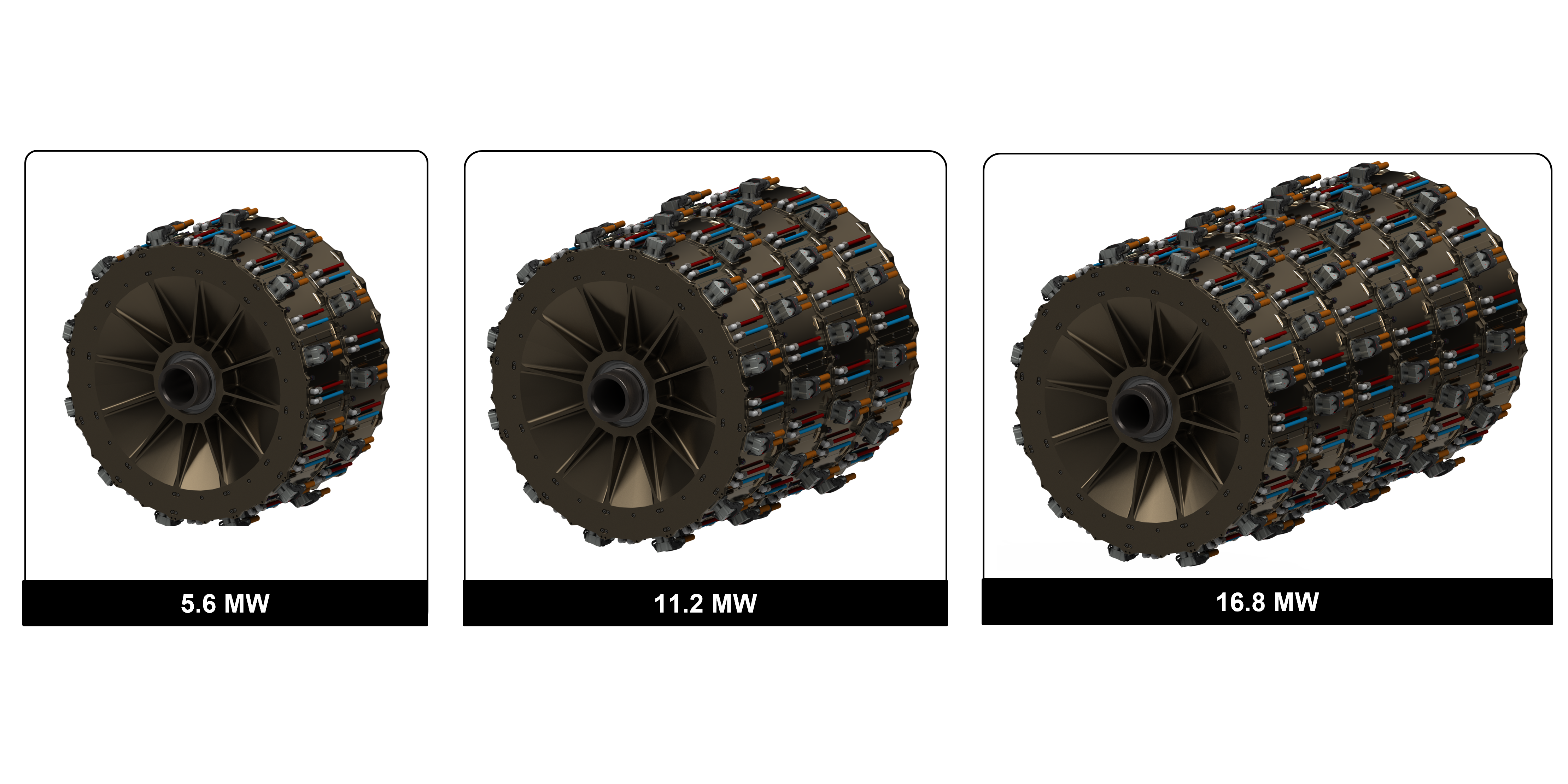 H3X says its integrated electric motor drive for aircraft could be scaled to a power output of 16.8 MW.