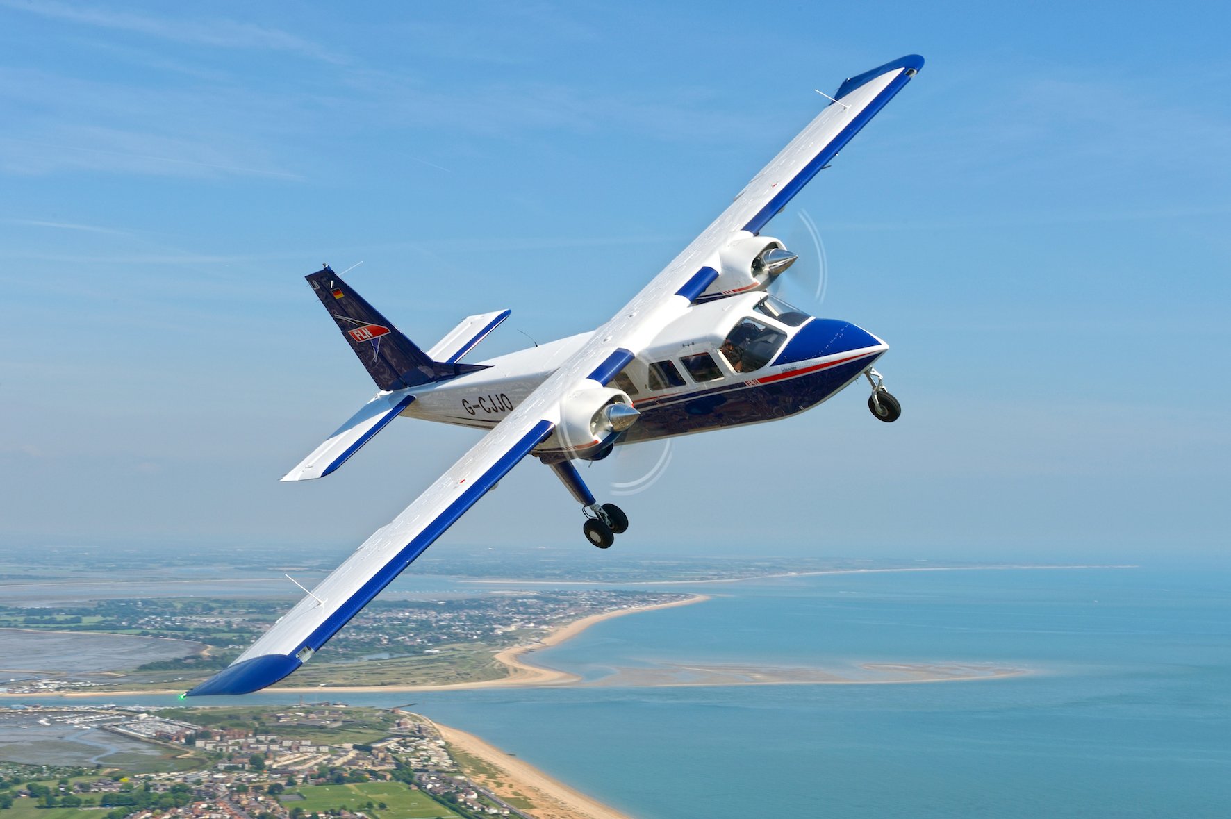 Britten-Norman Islander aircraft.