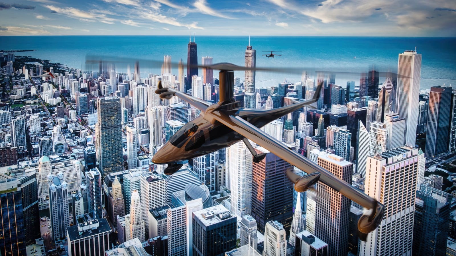 Jaunt eVTOL aircraft will operate in major cities.