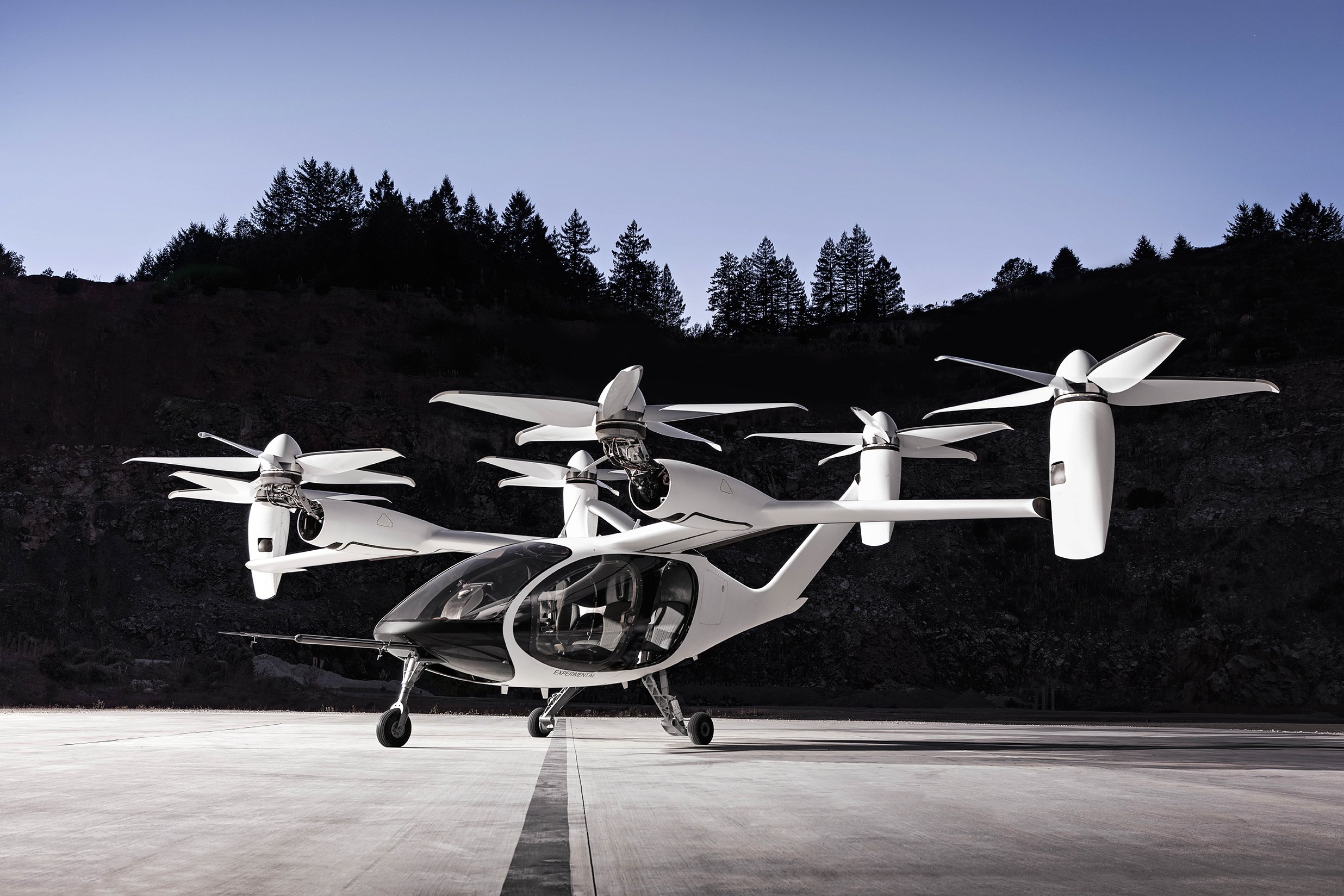 Joby Aviation S4 prototype eVTOL aircraft.