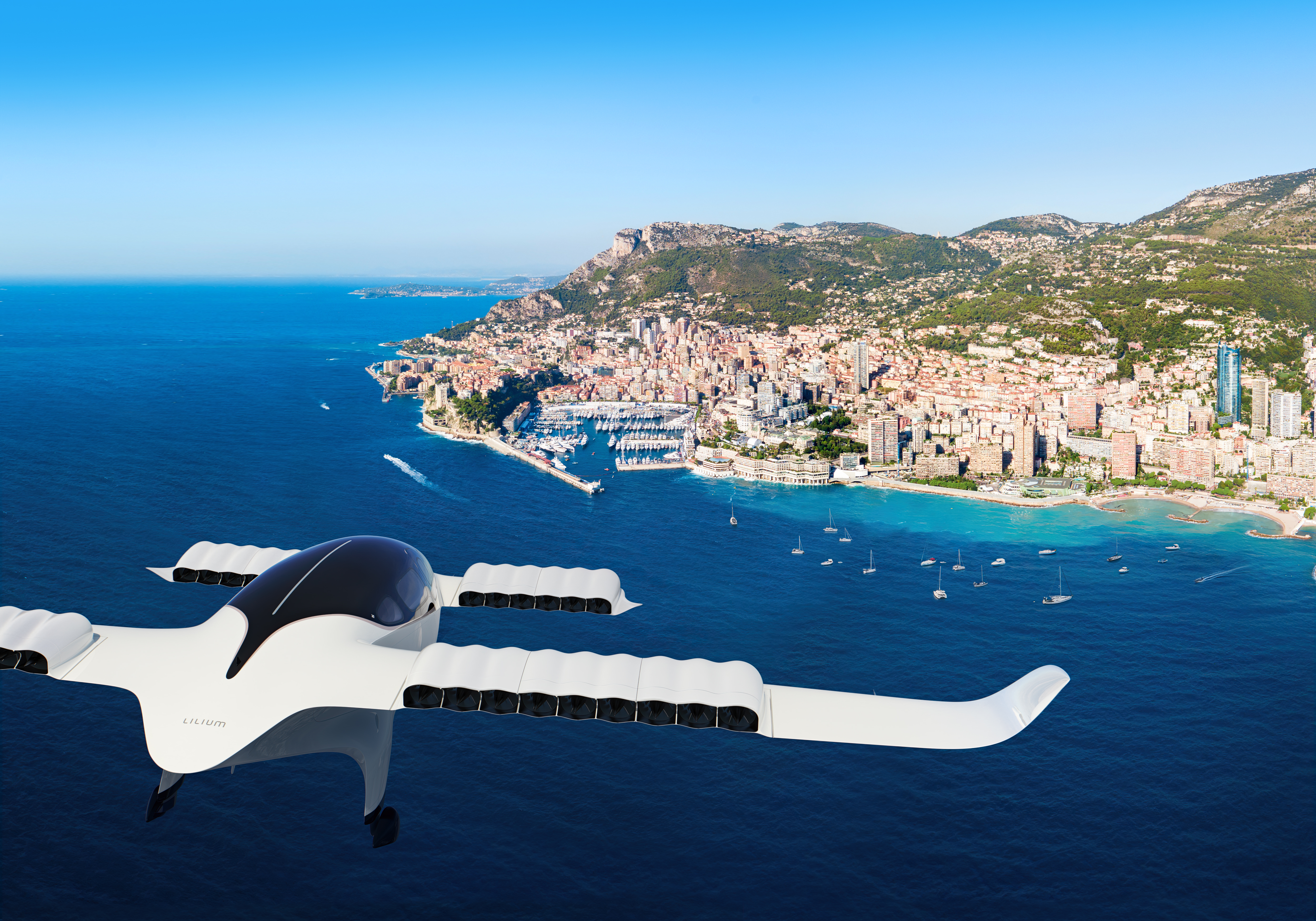 The Lilium Jet eVTOL aircraft is expected to operate in locations including Monaco.