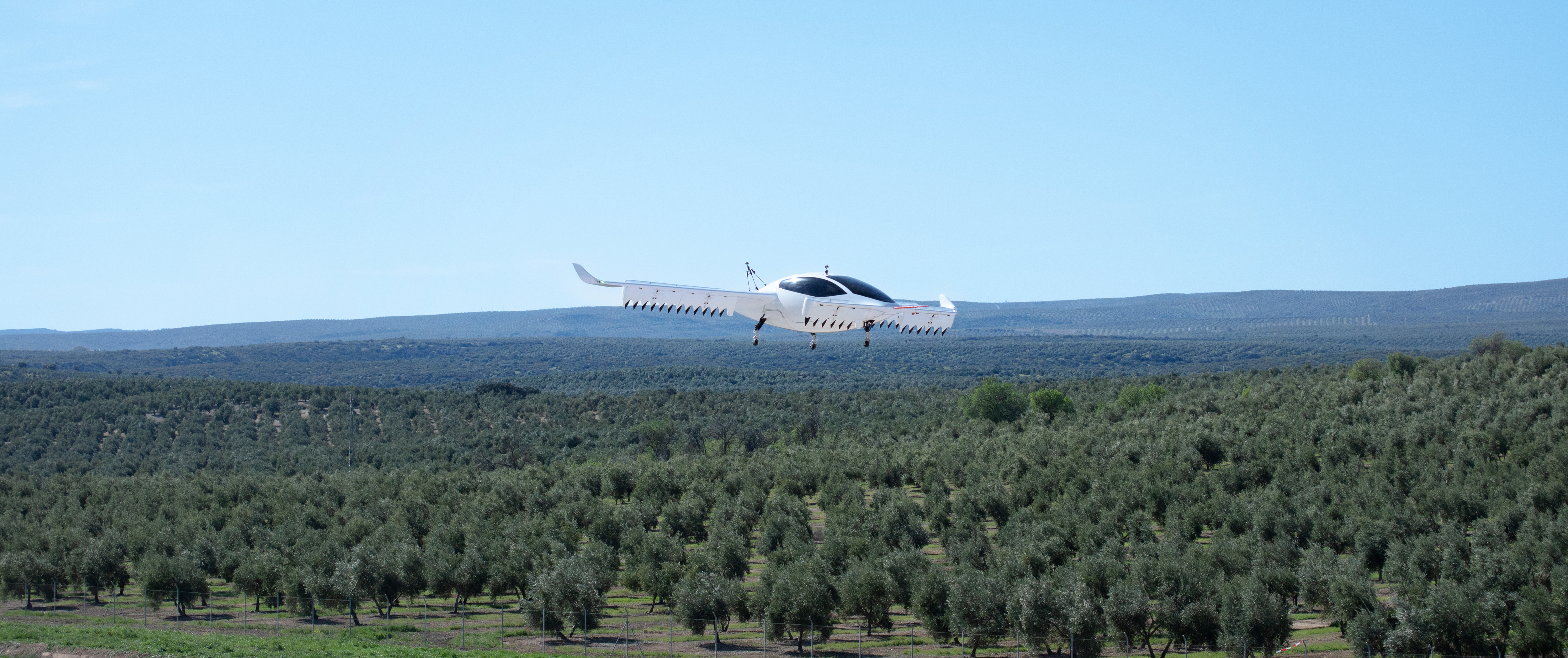 Lilium Jet technology demonstrator is conducting flight tests in Spain.