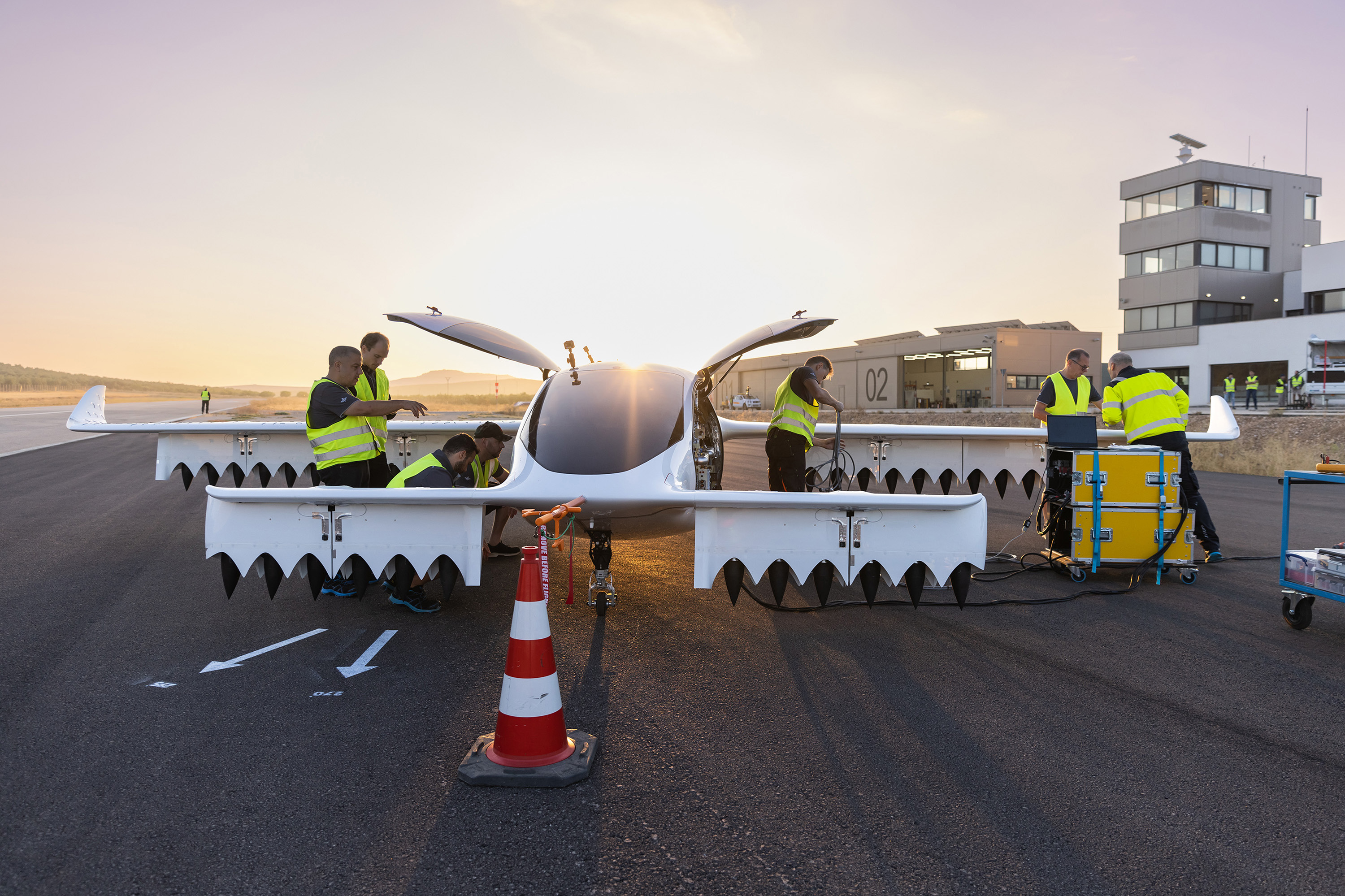 Lilium is flight testing a sub-scale technology demonstrator of its eVTOL aircraft in Spain.