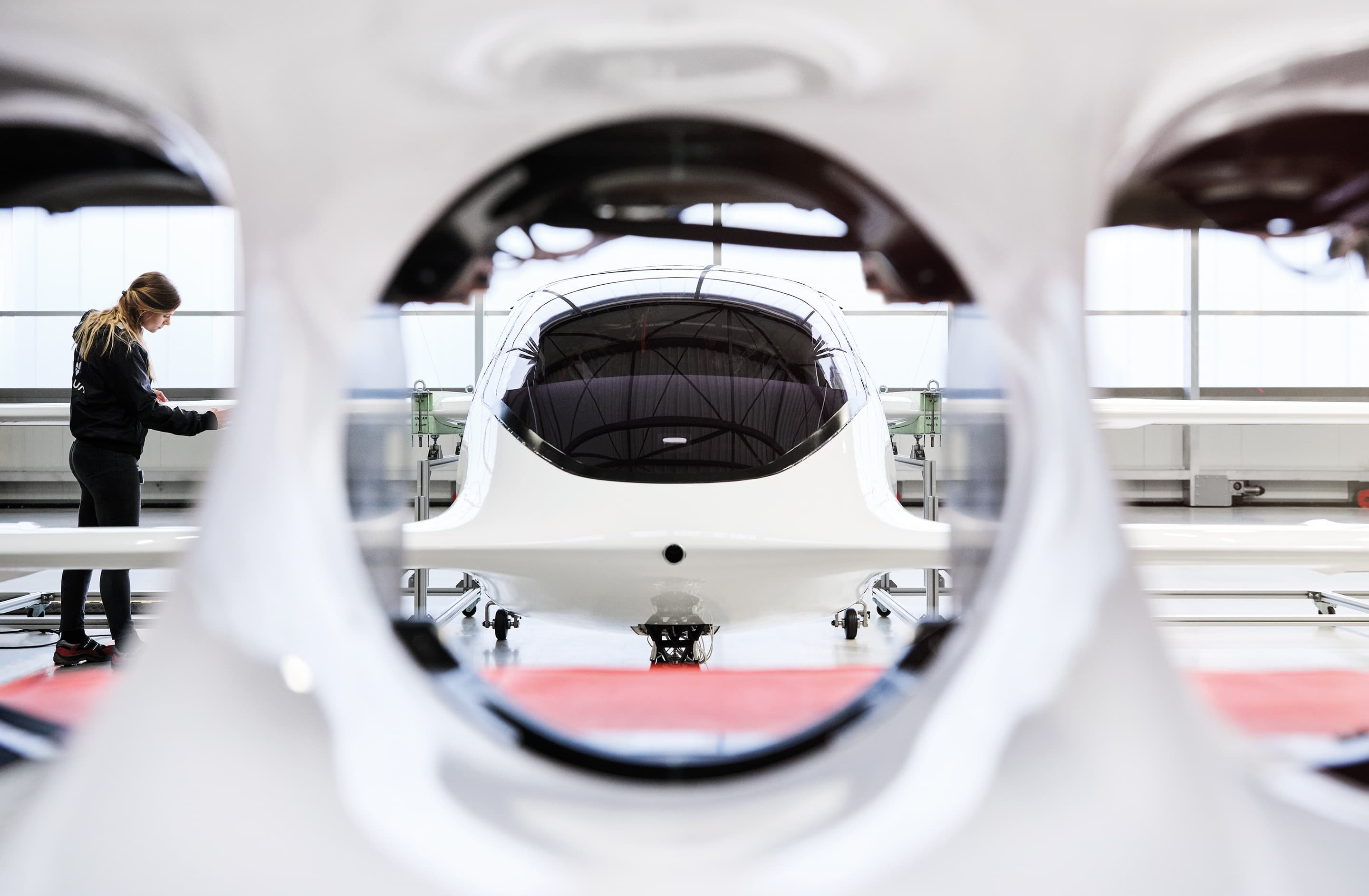 Lilium's Lilium Jet eVTOL aircraft