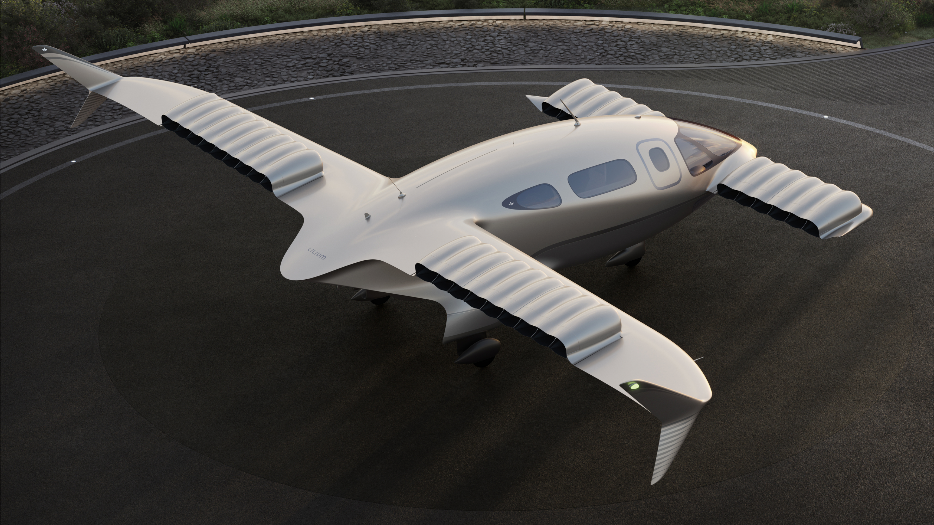 Lilium's Lilium Jet eVTOL aircraft